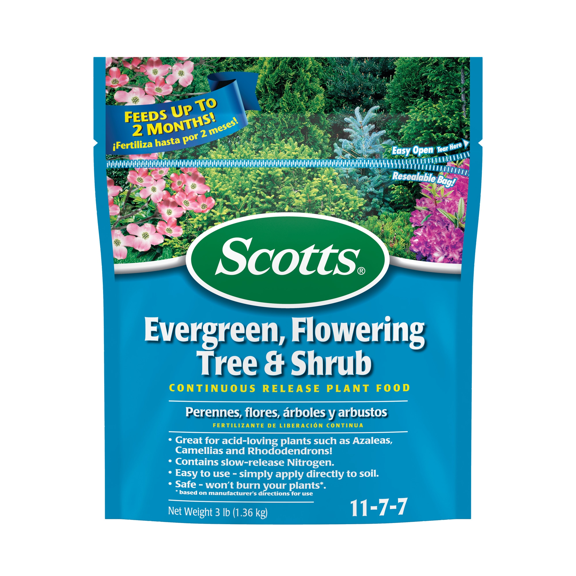 Scotts Evergreen, Flowering Tree & Shrub Bundle 3-lb Tree Food in the Plant  Food department at 