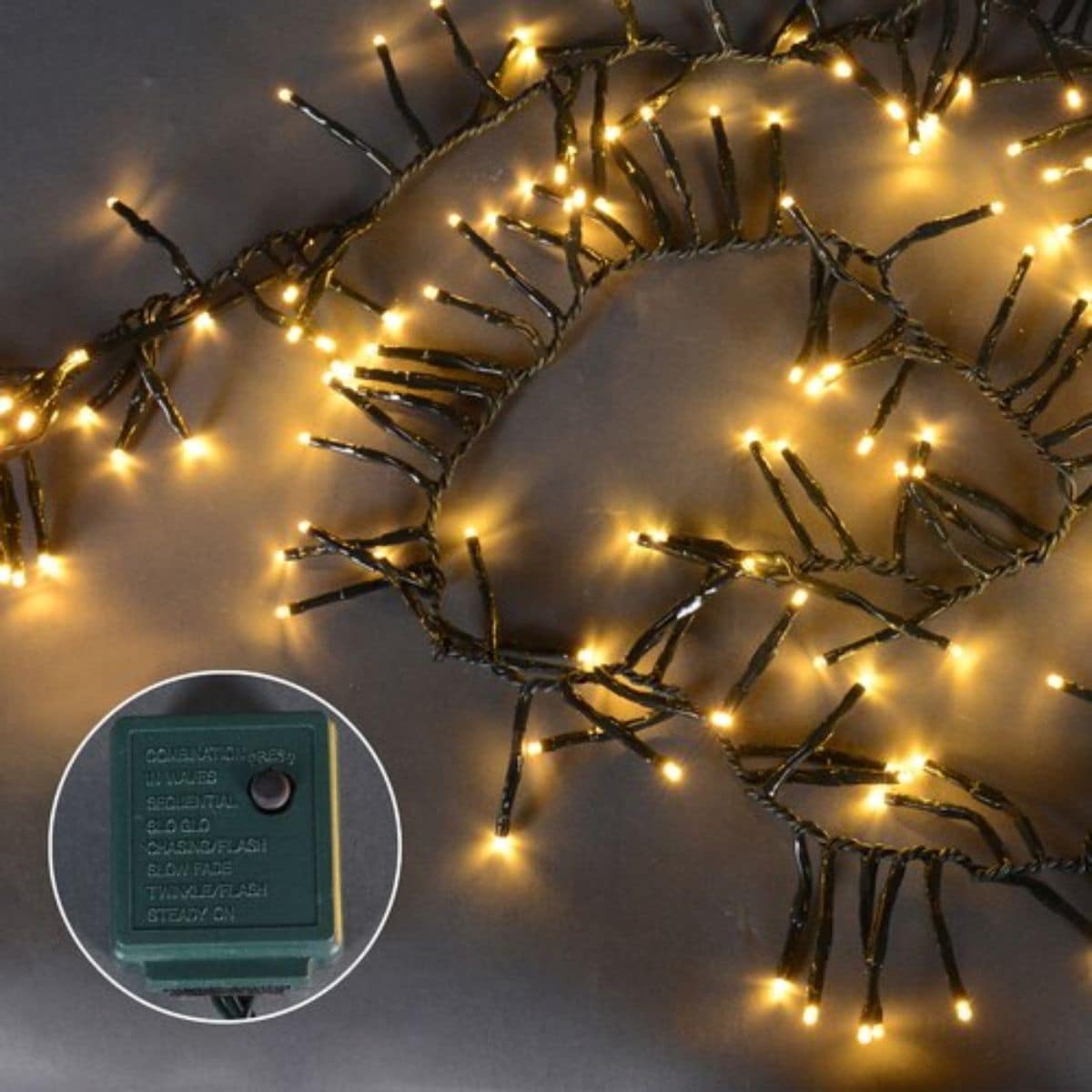 Northlight 200-Count 20.5-ft Twinkling White LED Plug-In Christmas ...