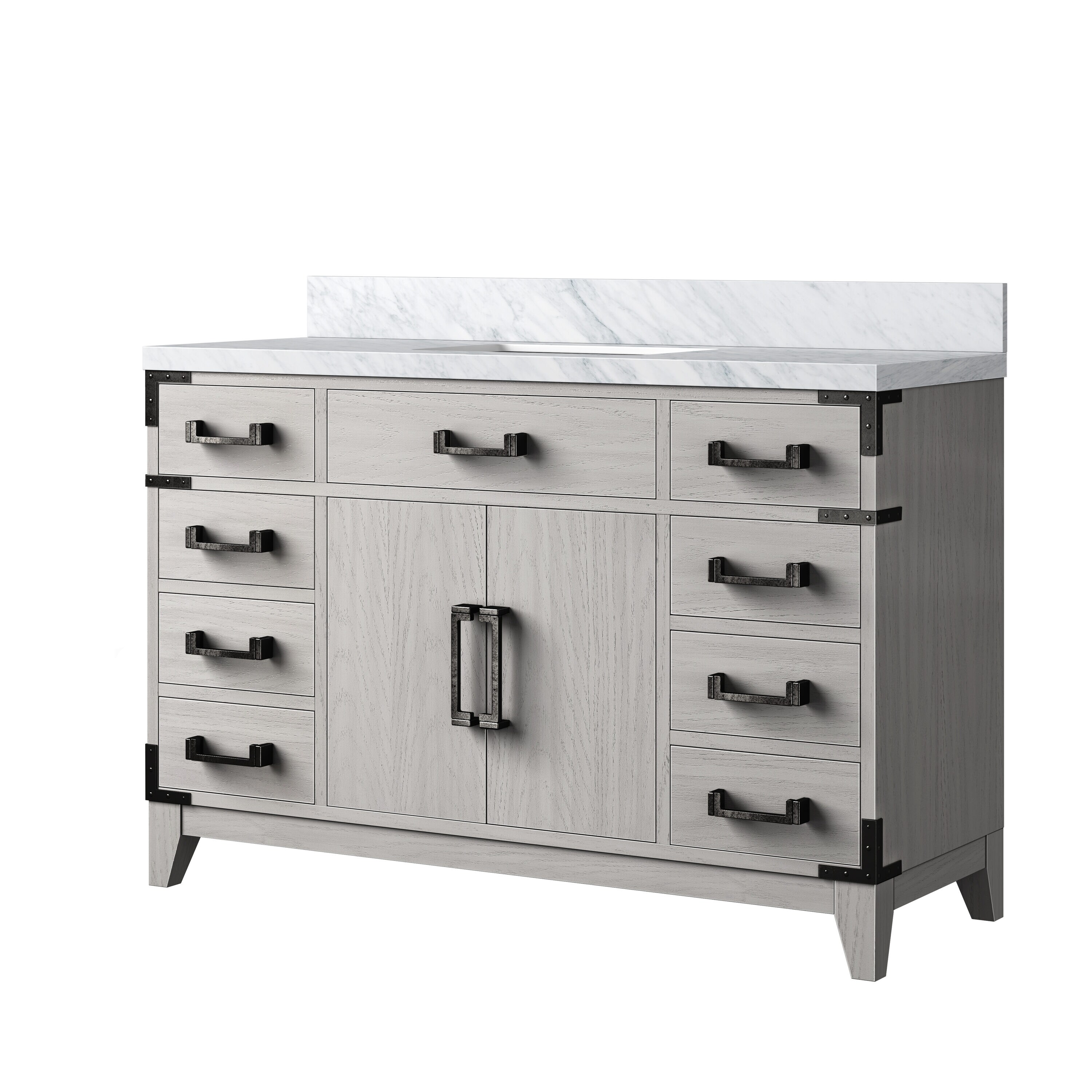 Lexora LVW48SM100 Bath-Vanity-Combo - View #2