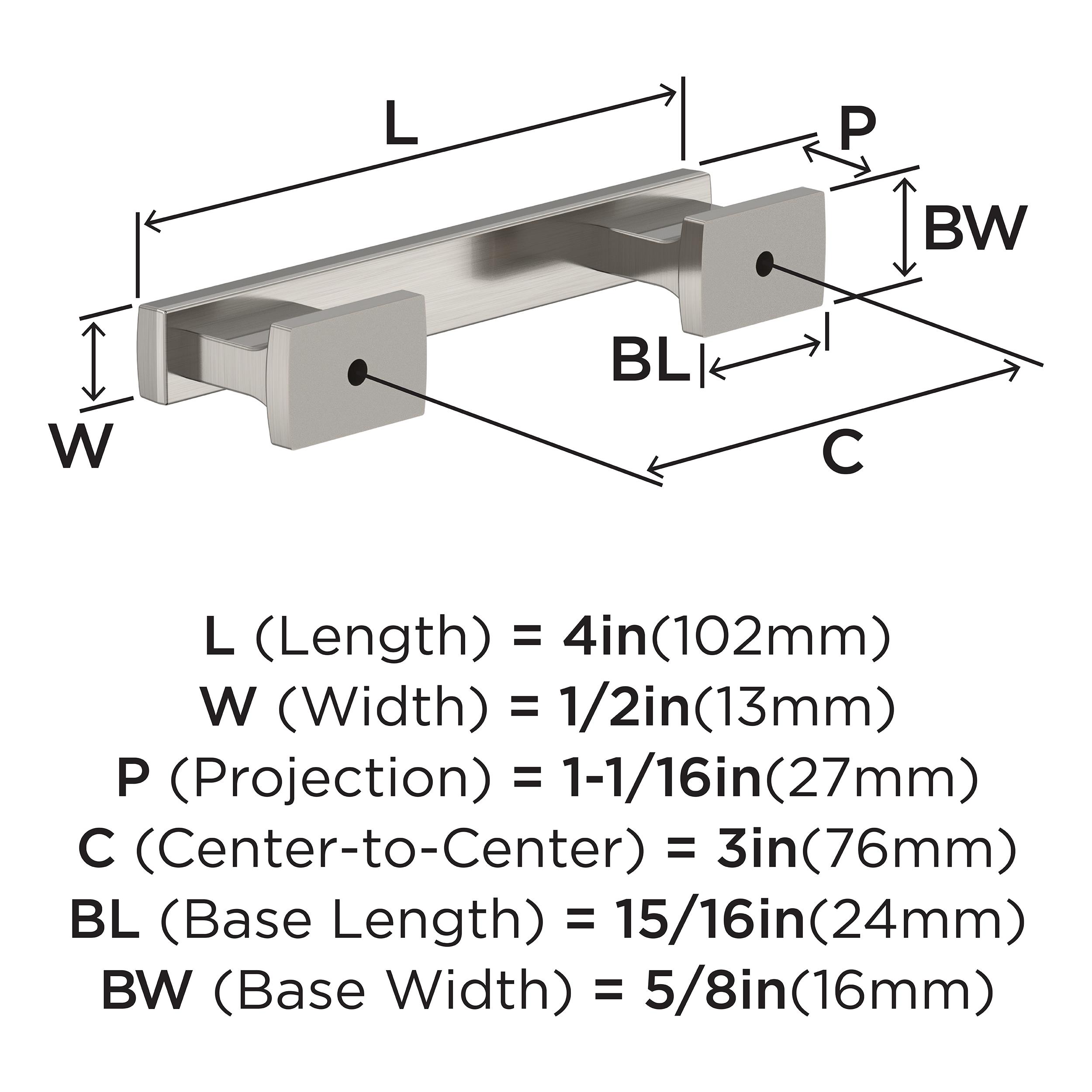 Amerock 10BX37090G10 Cabinet-Pulls - View #4