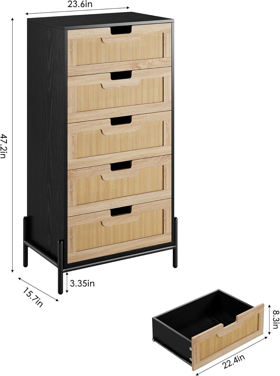 Qeetex LHF-DG-PCMK98U34 dressers - View #2
