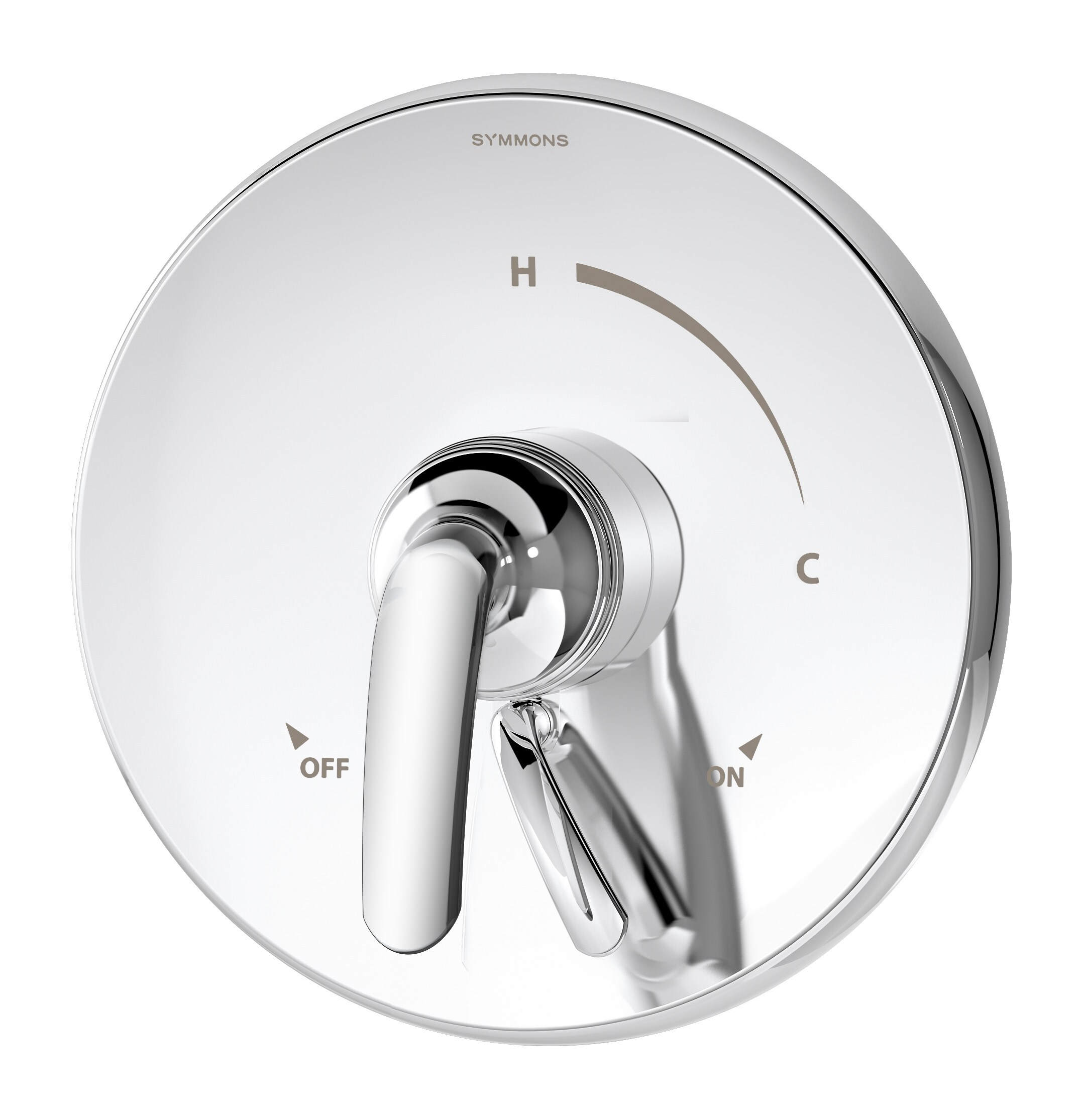 Symmons S5590TRM Elm Polished Chrome Lever Shower Faucet Handle