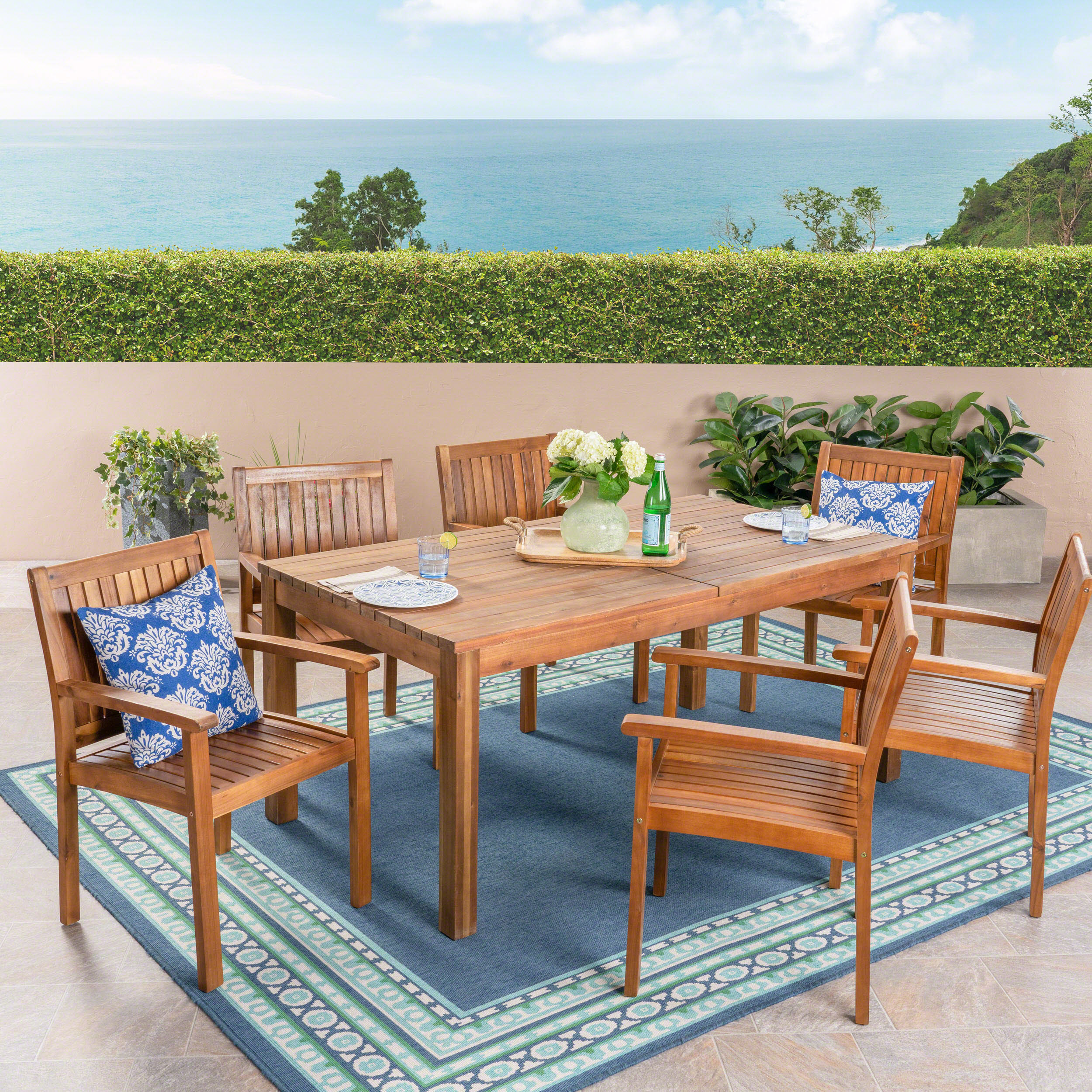 Christopher Knight Home 305434 Patio-Dining-Sets - View #2