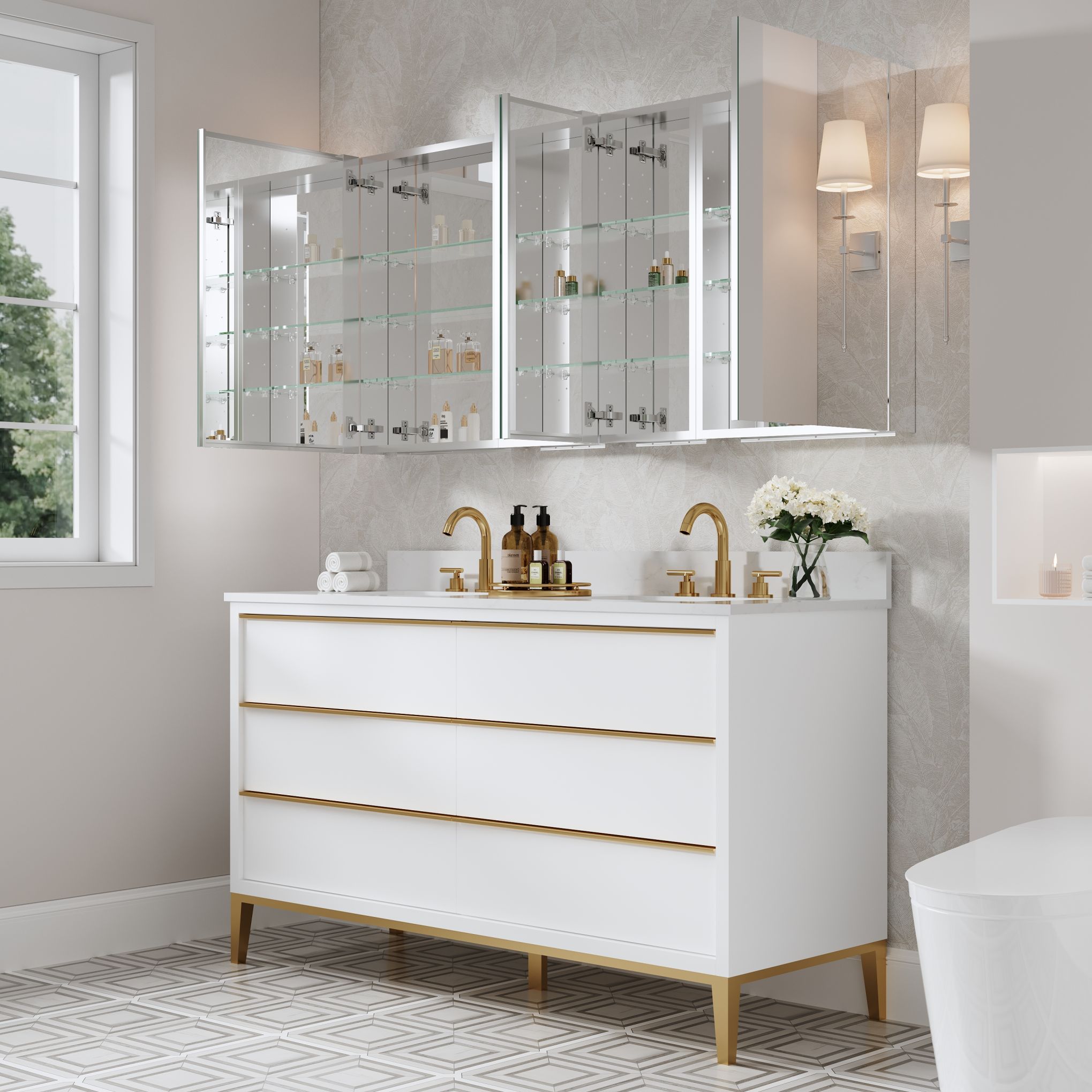 WELLFOR ROSA20121220LRLR Bathroom-Medicine-Cabinets - View #7