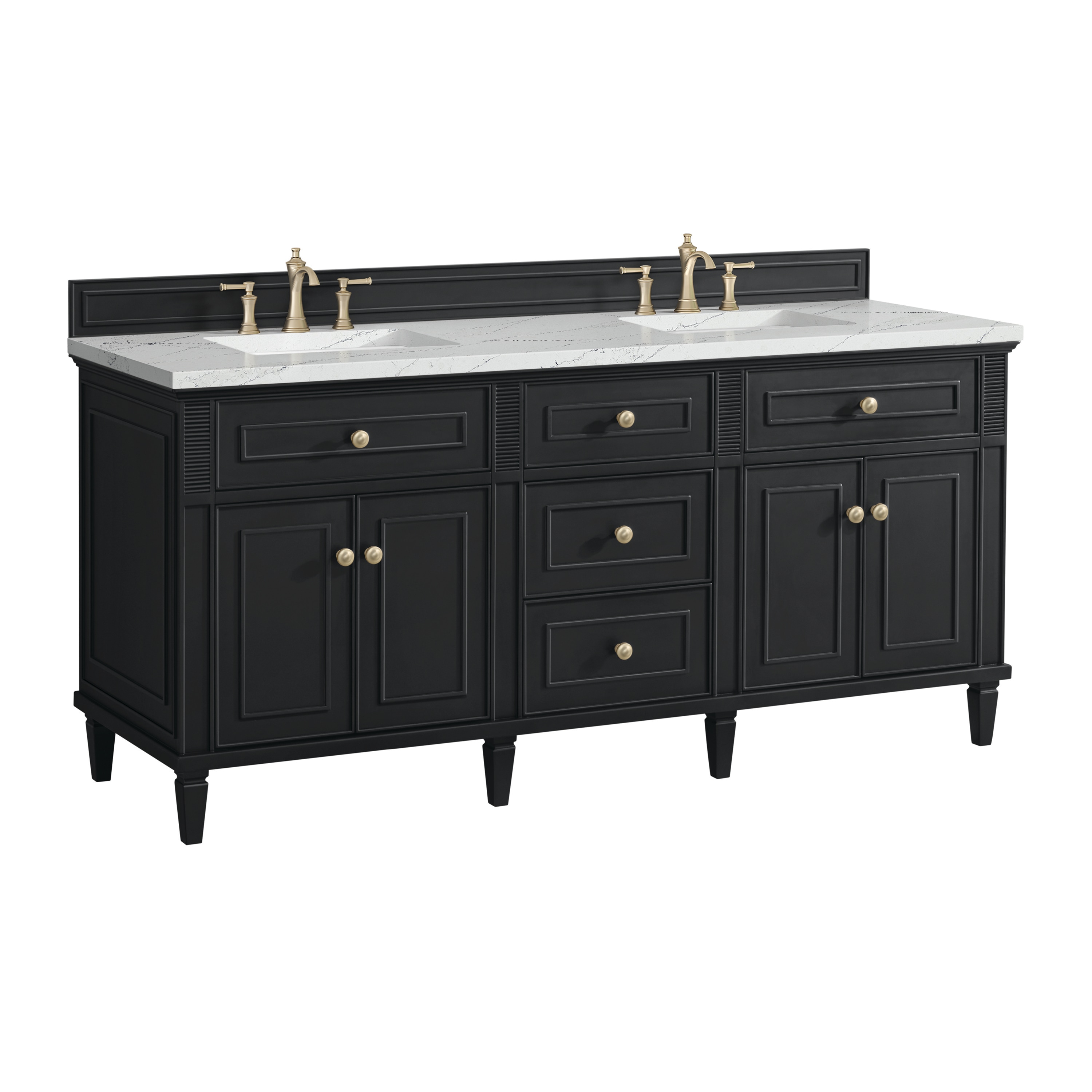 James Martin Vanities 424-V72-BKO-3ENC Bath-Vanity-Combo - View #6