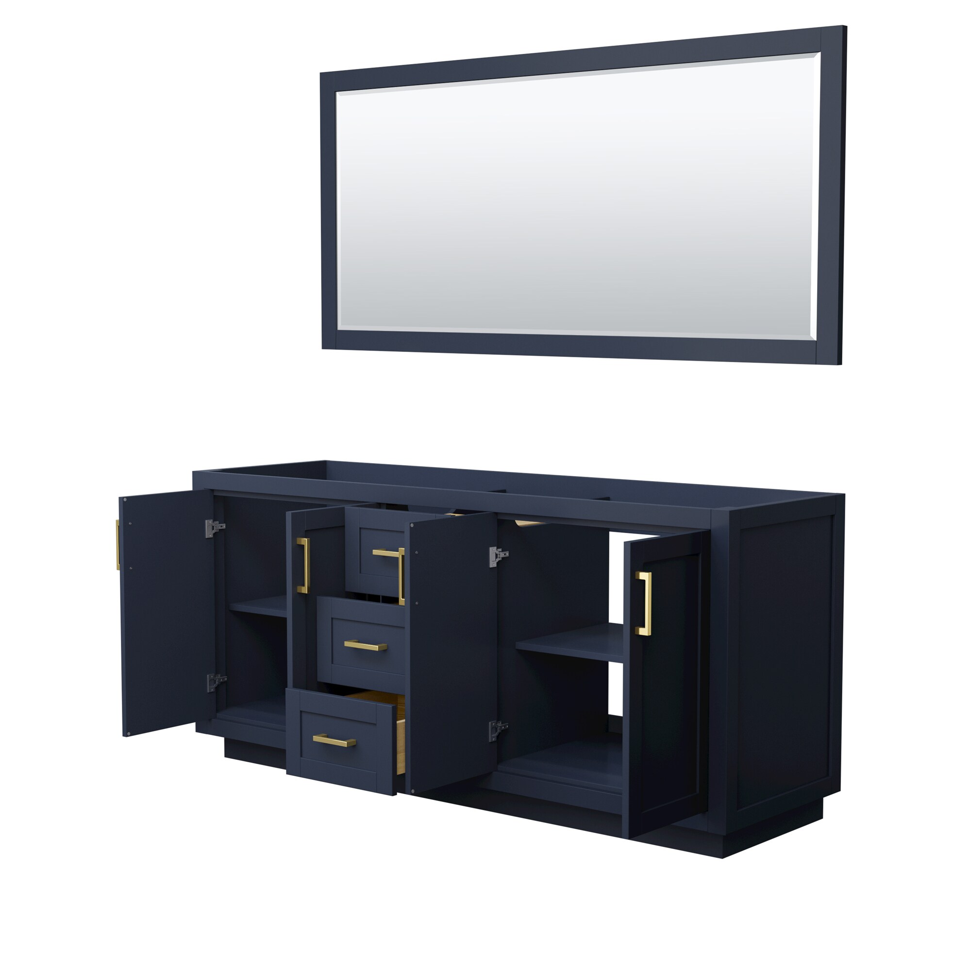 Wyndham Collection WCF292972DBLCXSXXM70 vanities - View #2