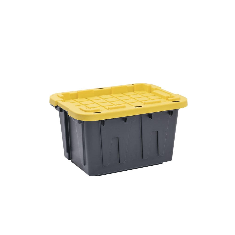 Project Source Commander Medium 12-gallons (48-quart) Black And Yellow 