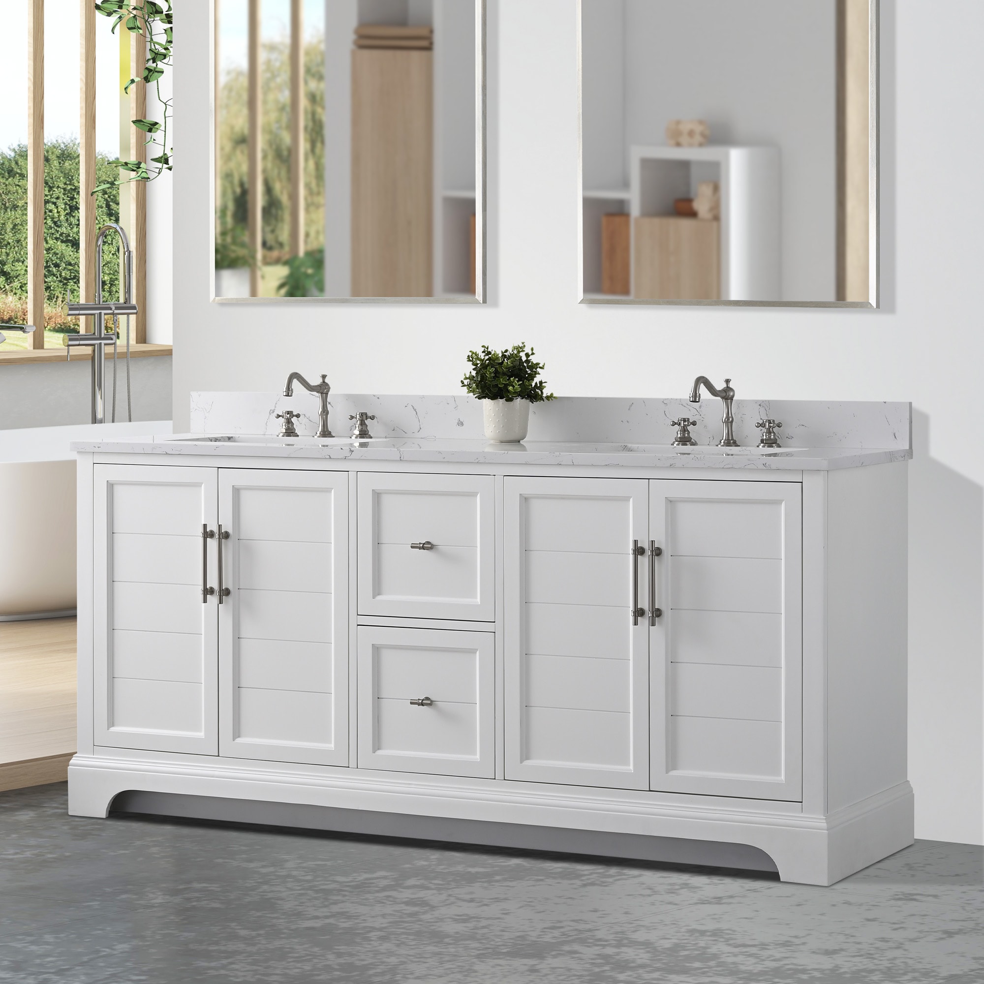 Vanity Art VA5072-DW Bath-Vanity-Combo - View #2