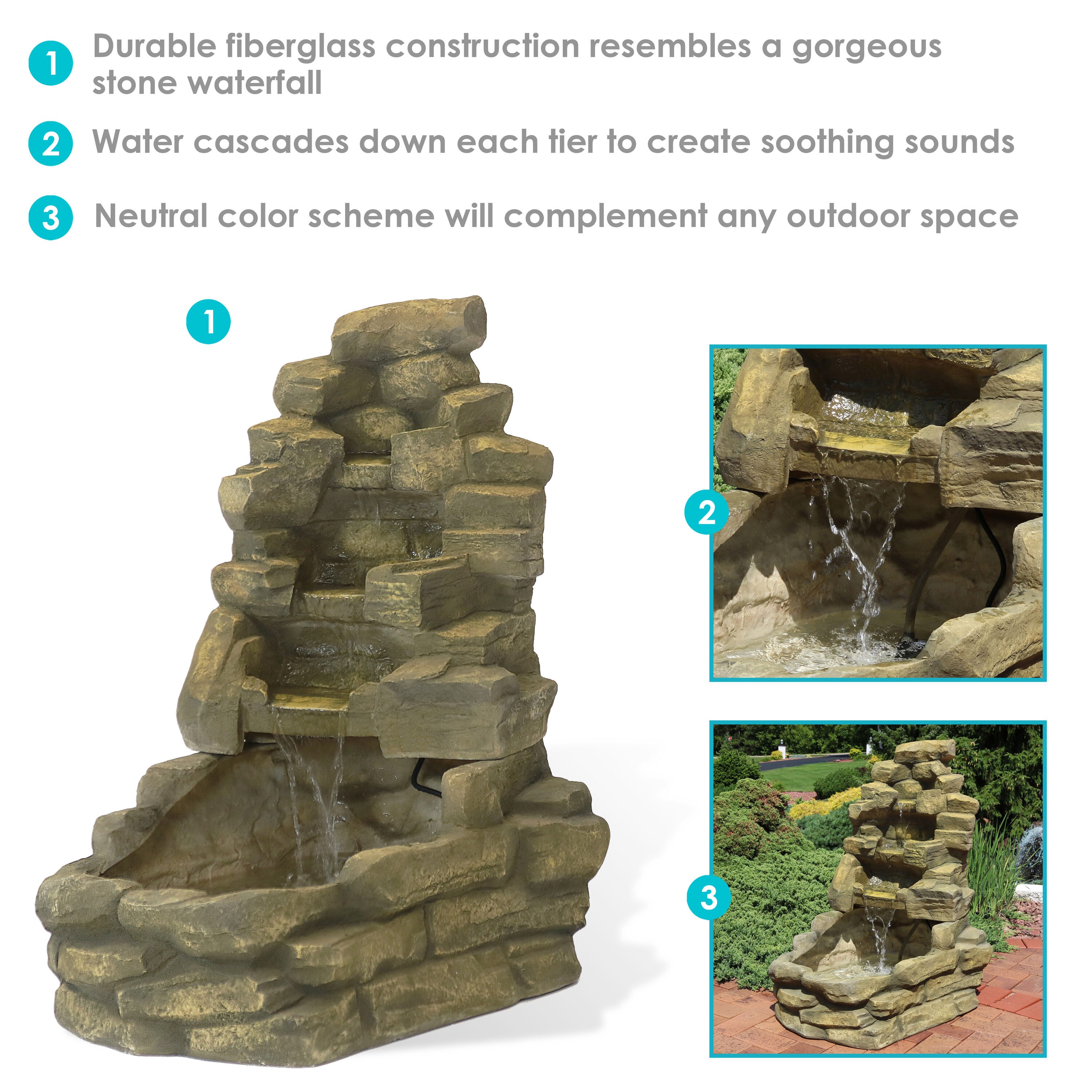 Sunnydaze Decor FC-73720 fountains - View #7