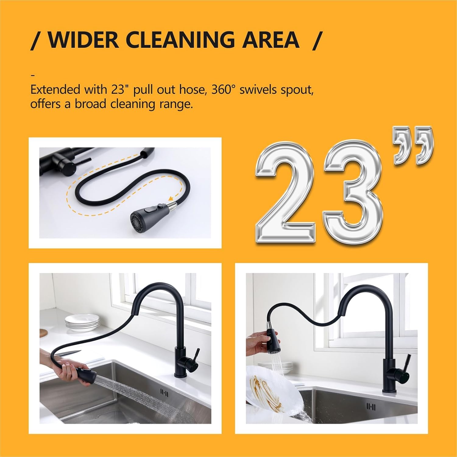 WEWE WEWE-B094JKRJMP Kitchen-Faucets - View #2