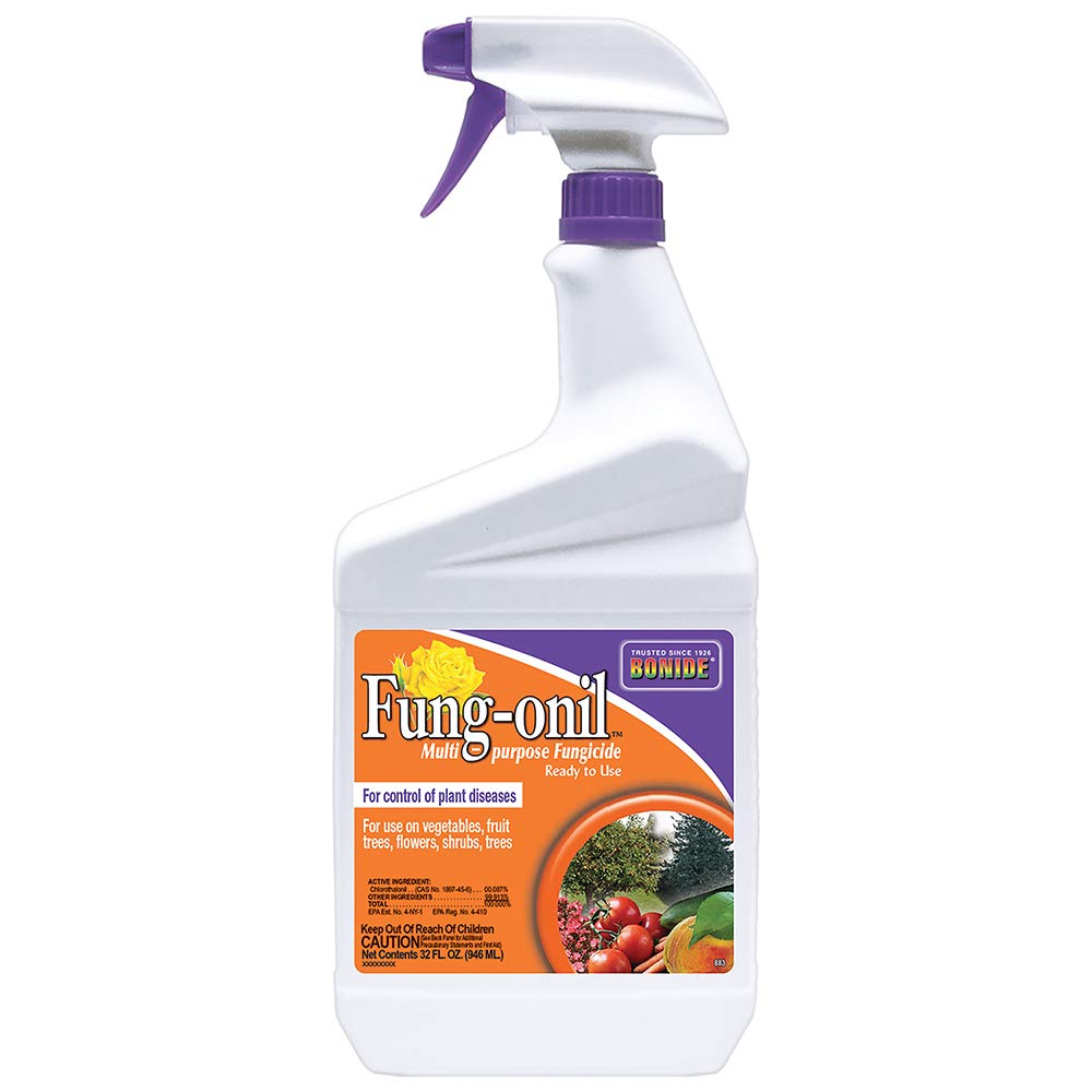 Bonide  Fung-onil Multi-Purpose Fungicide Spray - 32 oz Ready-to-Use for Plant Disease Control