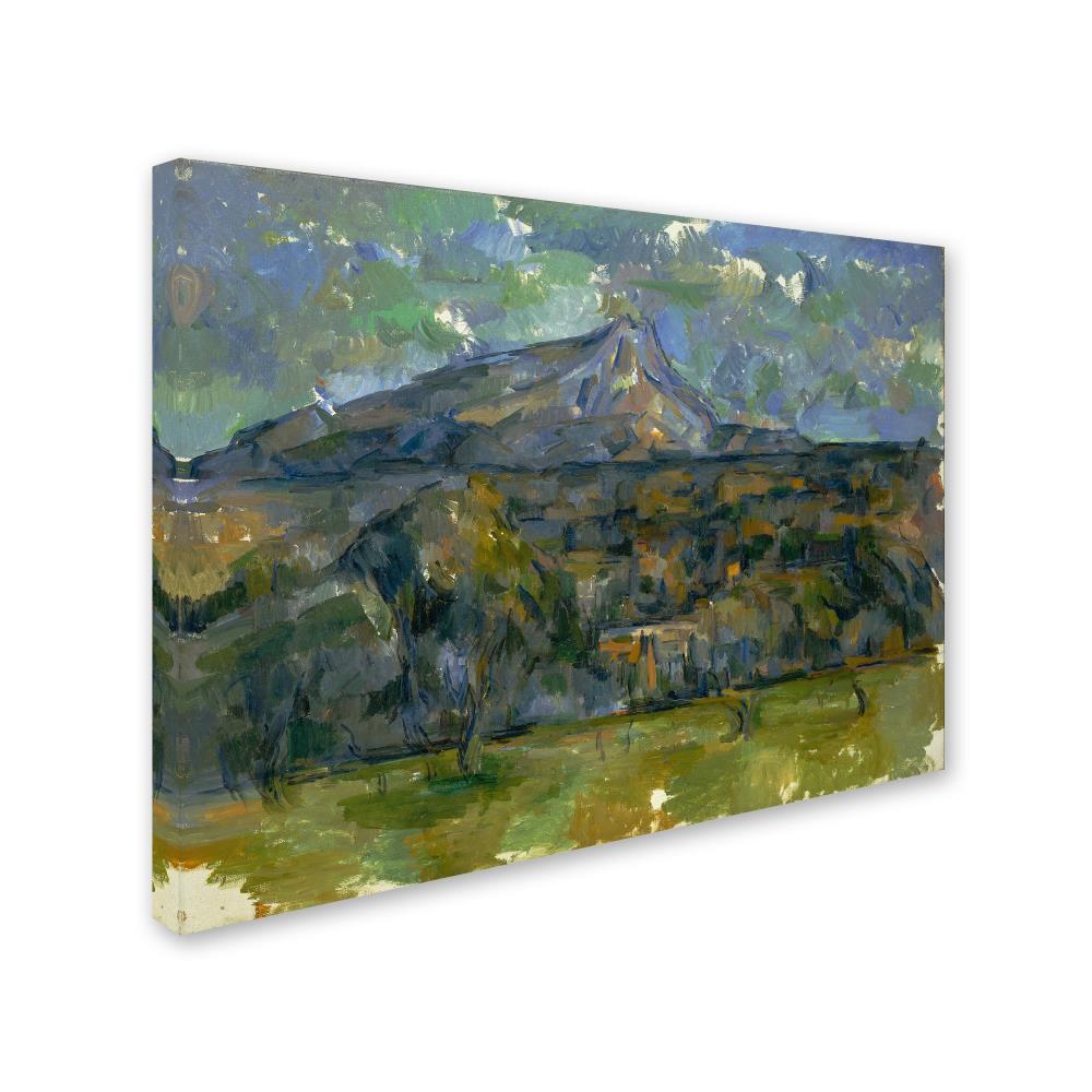 Trademark Fine Art Framed 35-in H x 47-in W Landscape Print on Canvas ...