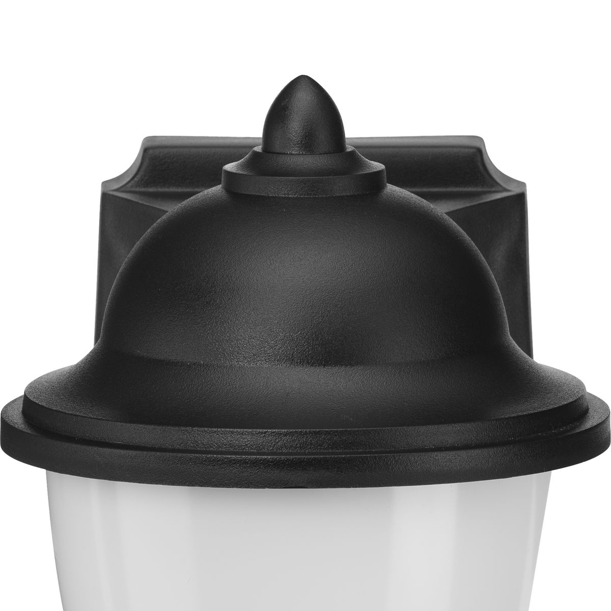 Black Dimmable Lantern Style Outdoor Wall Sconce