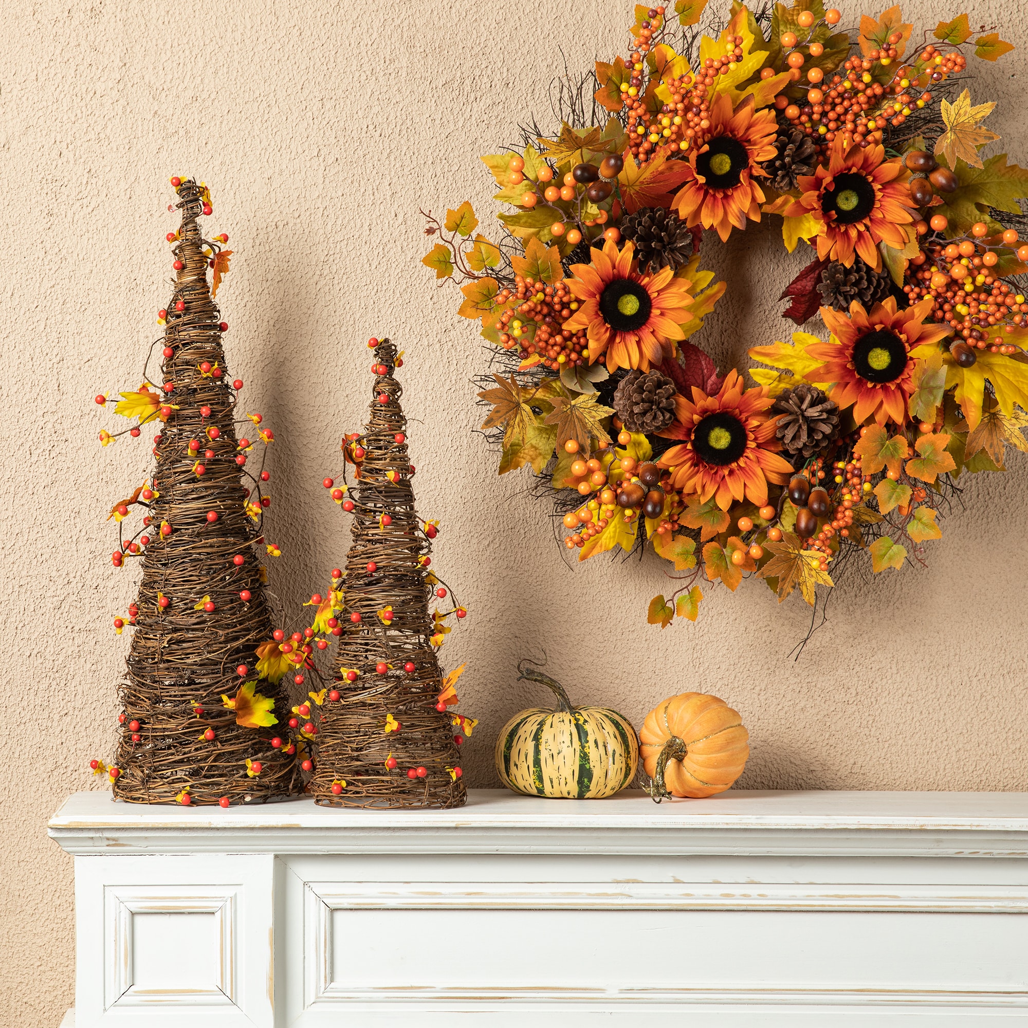 Glitzhome 2030200014 Indoor-Thanksgiving-Decor - View #3