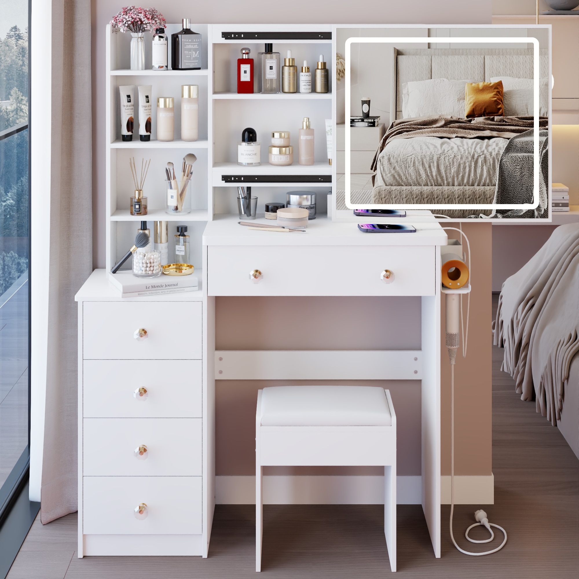 Flynama L-P224319 Bedroom-Vanities - View #2