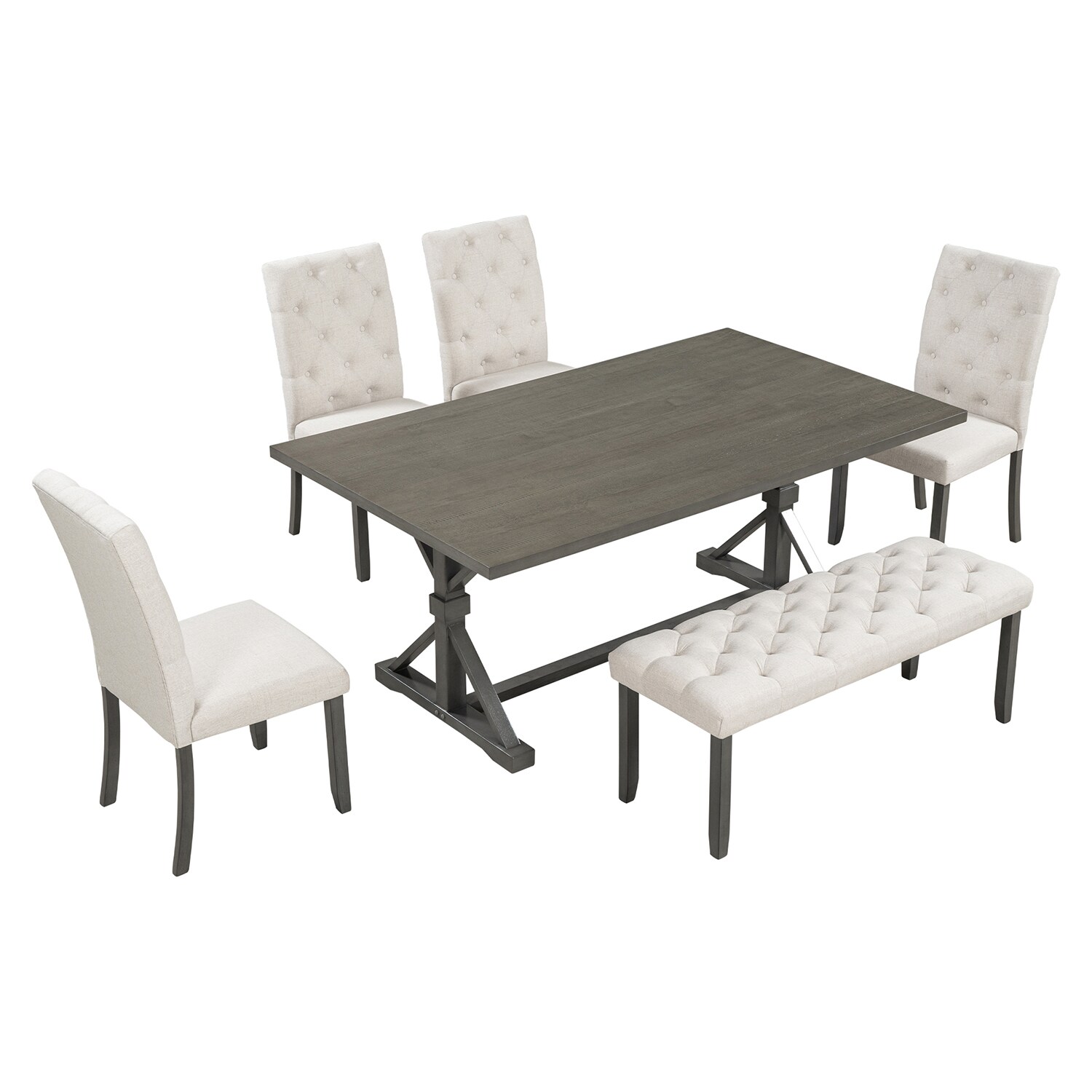 SINOFURN SYA010258GY Dining-Sets - View #18