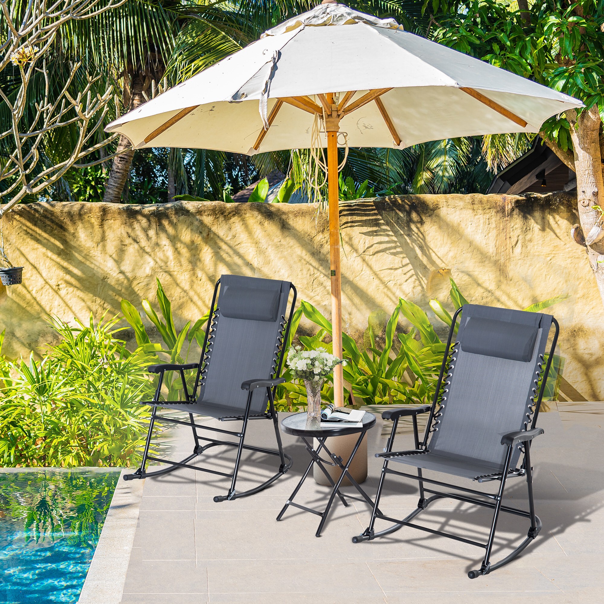 LUXEYARD DS-M-BAC07337 Patio-Conversation-Sets - View #7