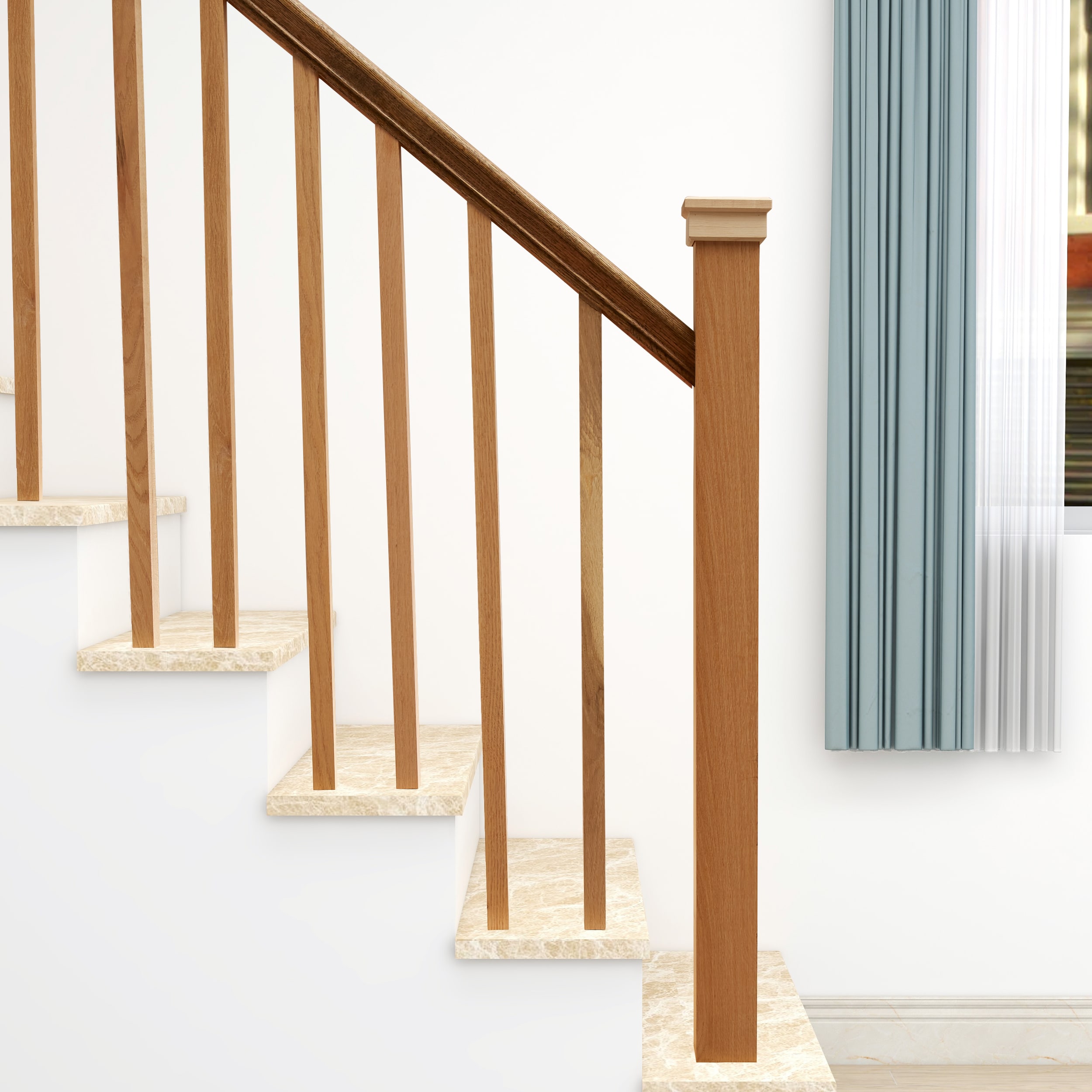 RELIABILT WGE350MAP Interior-Stairpart-Newel-Posts - View #5