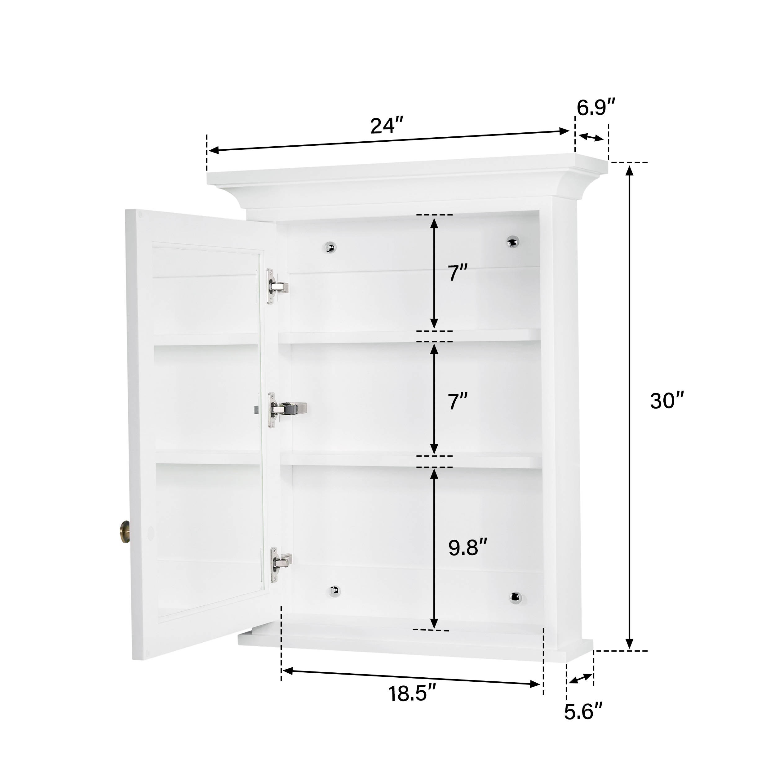 Forclover MF03GI-ME16 Bathroom-Medicine-Cabinets - View #12
