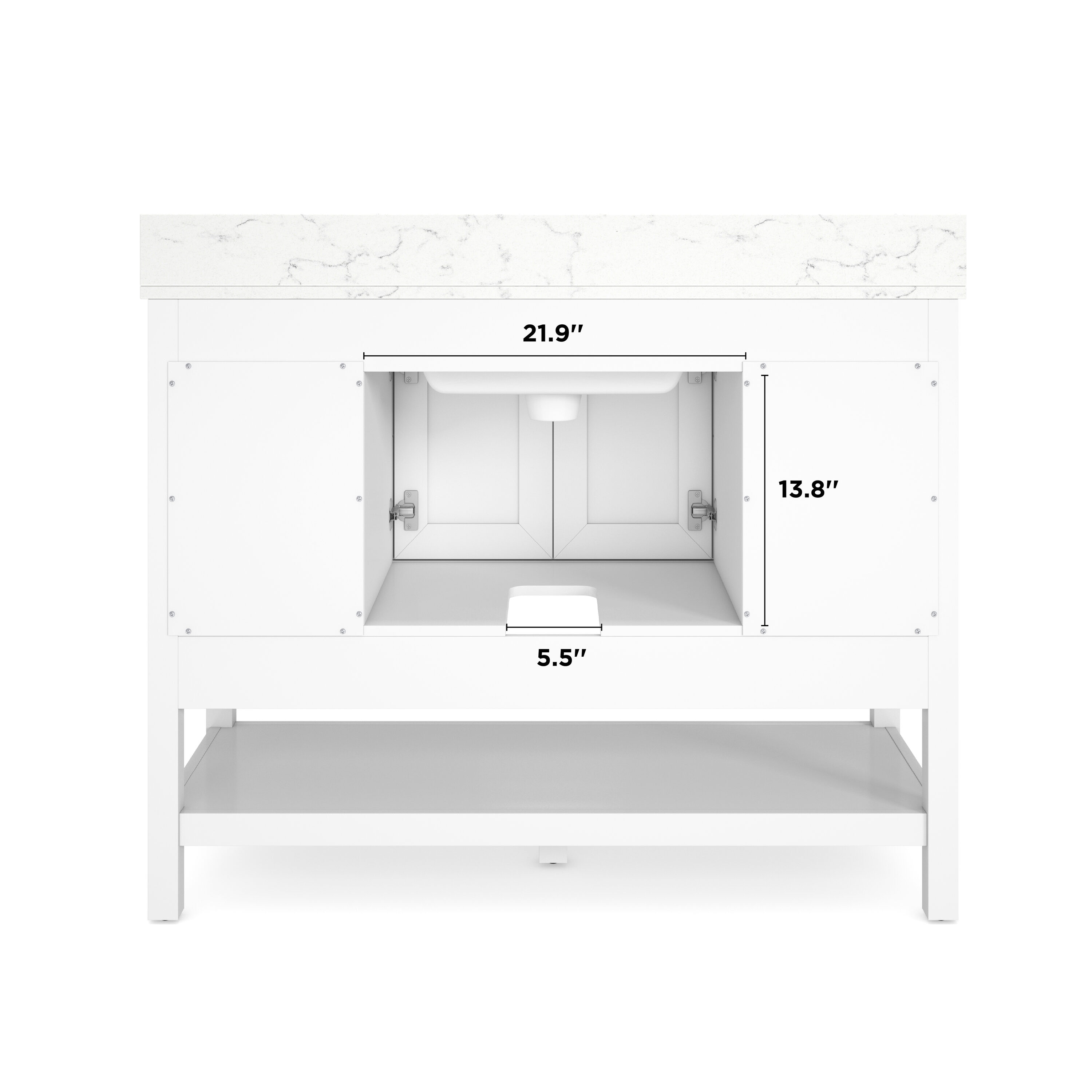 Style Selections LOWE48VWT Bath-Vanity-Combo - View #9