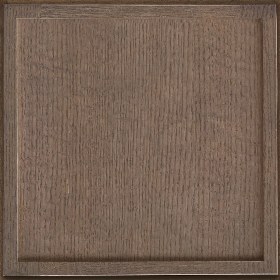 KraftMaid RDCDS,AV4Q2,G98Q Decker 14.625-Inches W x 14.625-Inches H Baltic Stained Oak Kitchen Cabinet Sample (Door Sample)