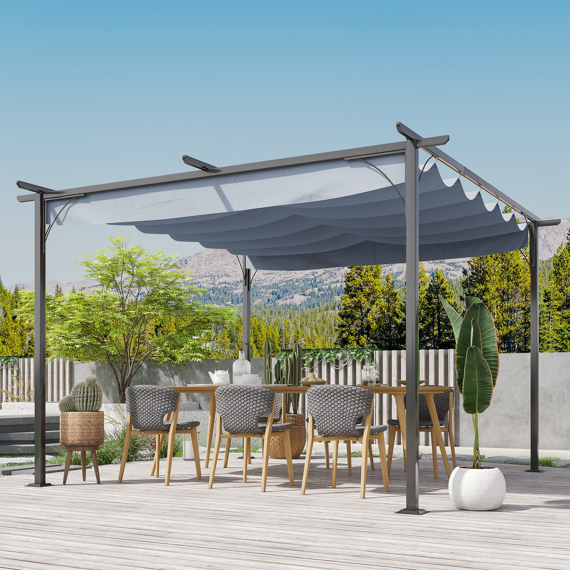 Kahomvis AOS-QP109-284 Pergolas-2 - View #2