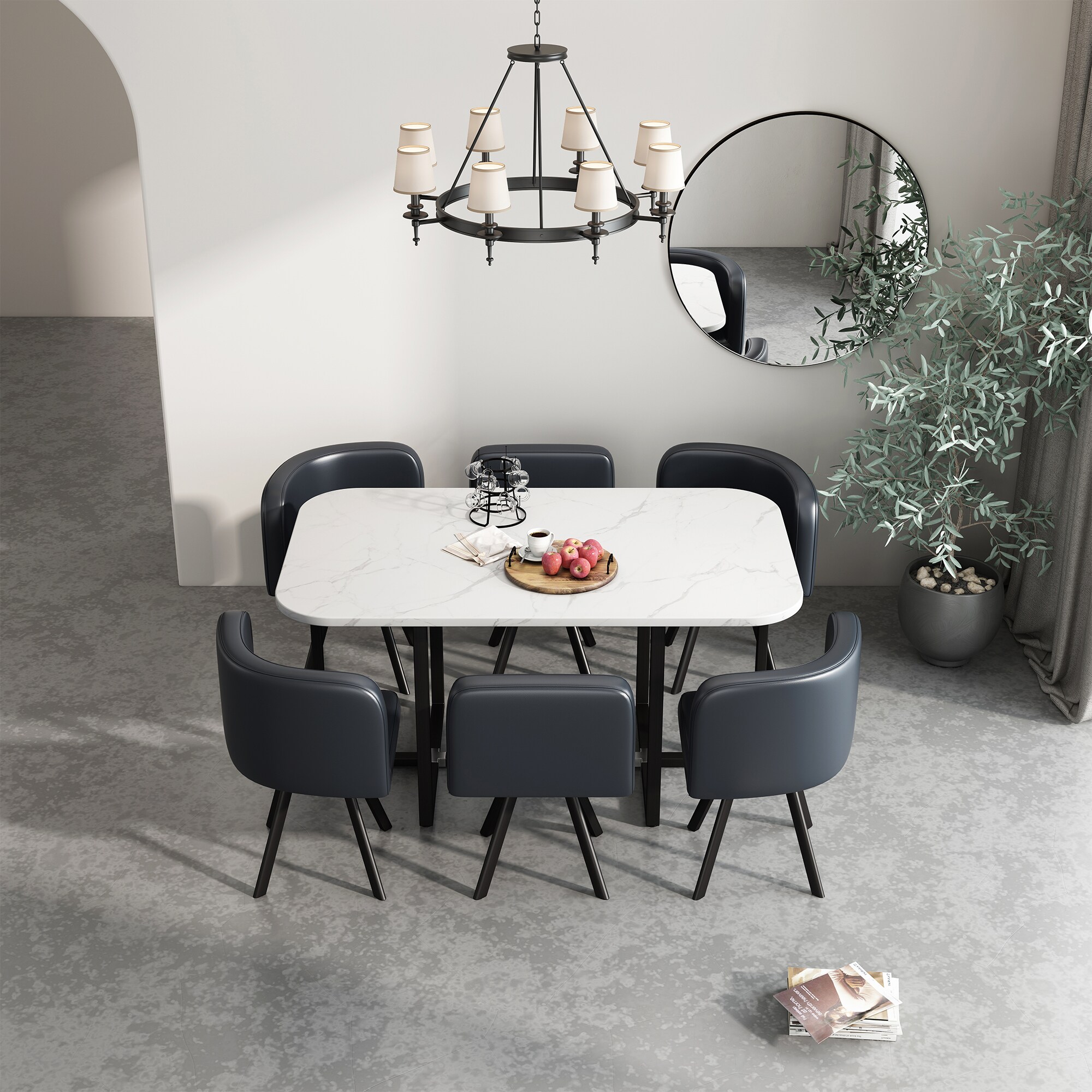 SINOFURN SYA010106GY Dining-Sets - View #6