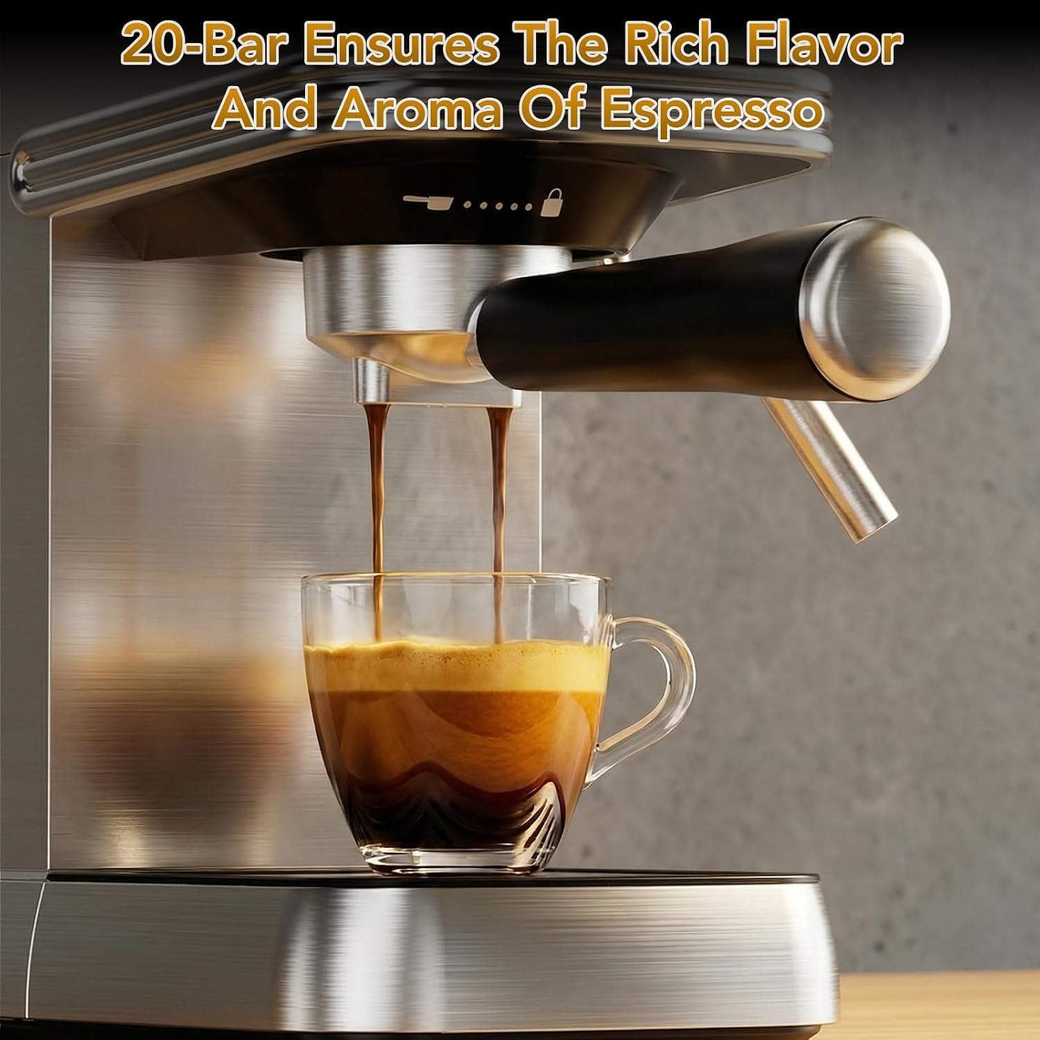 Kismile 94223KCM0-STEEL Espresso-Machines - View #8