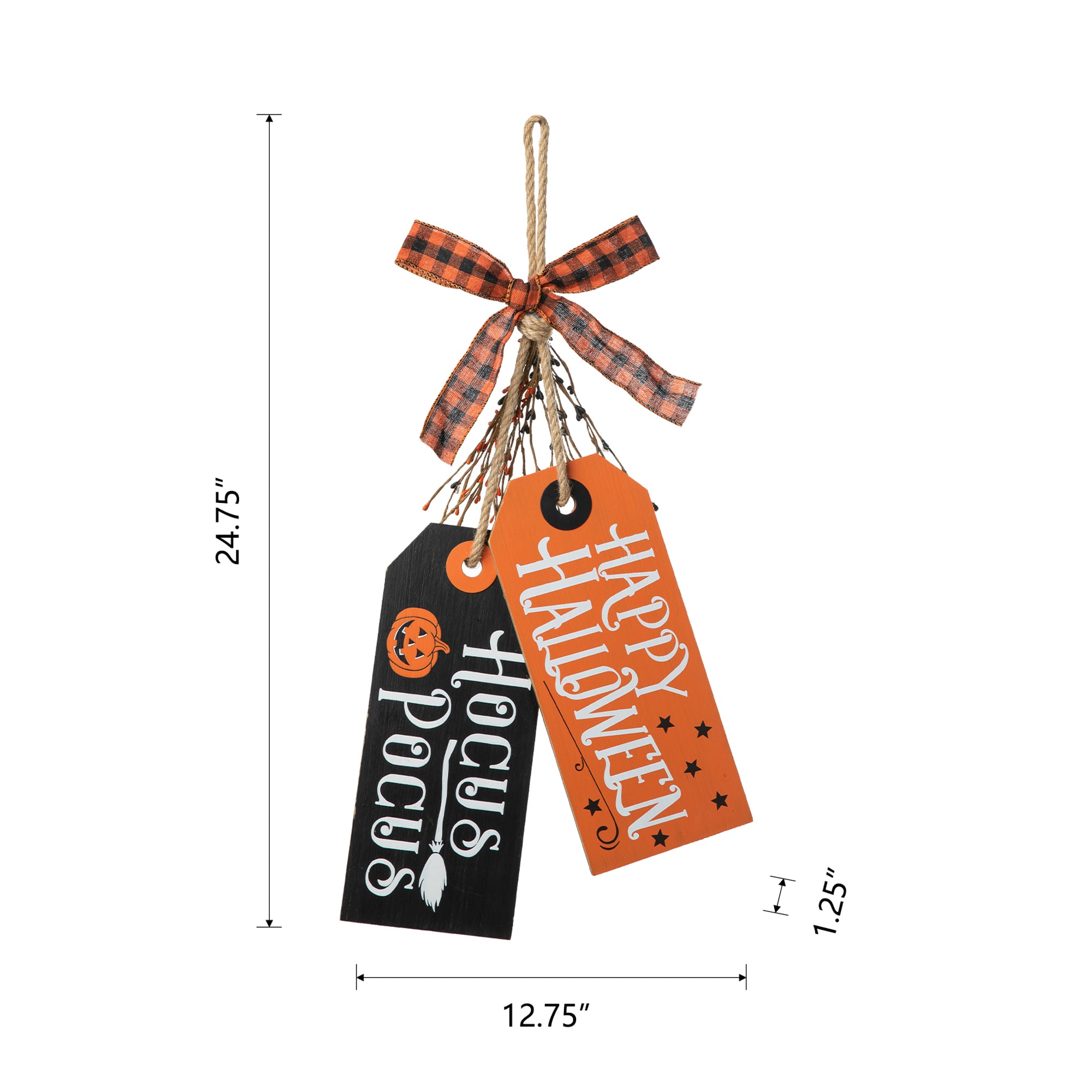 Glitzhome GH2030200003 Table-Halloween-Decor - View #6
