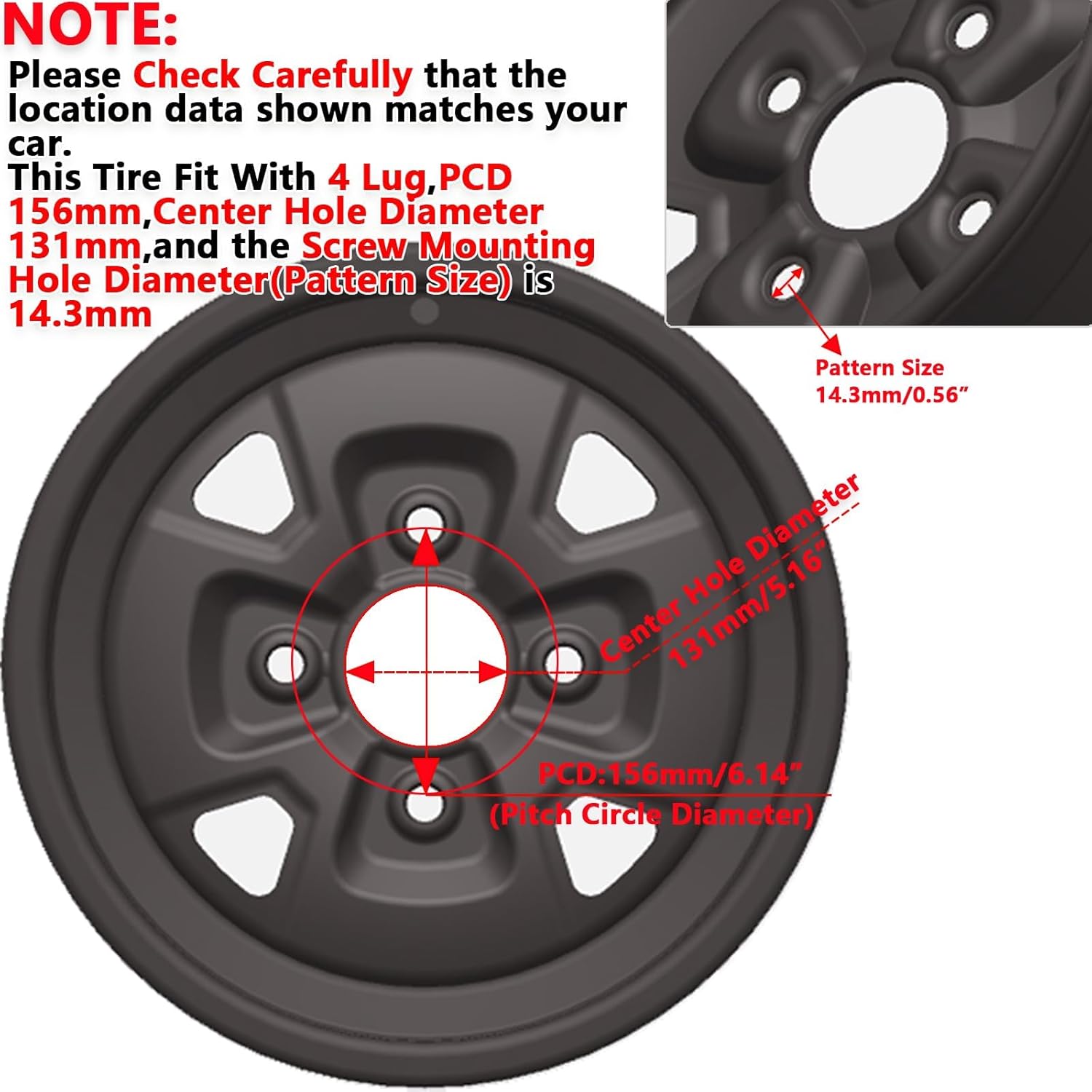 GAOMON CQC-FOBN8P-NAA1 Ope-Wheels-And-Tires - View #6