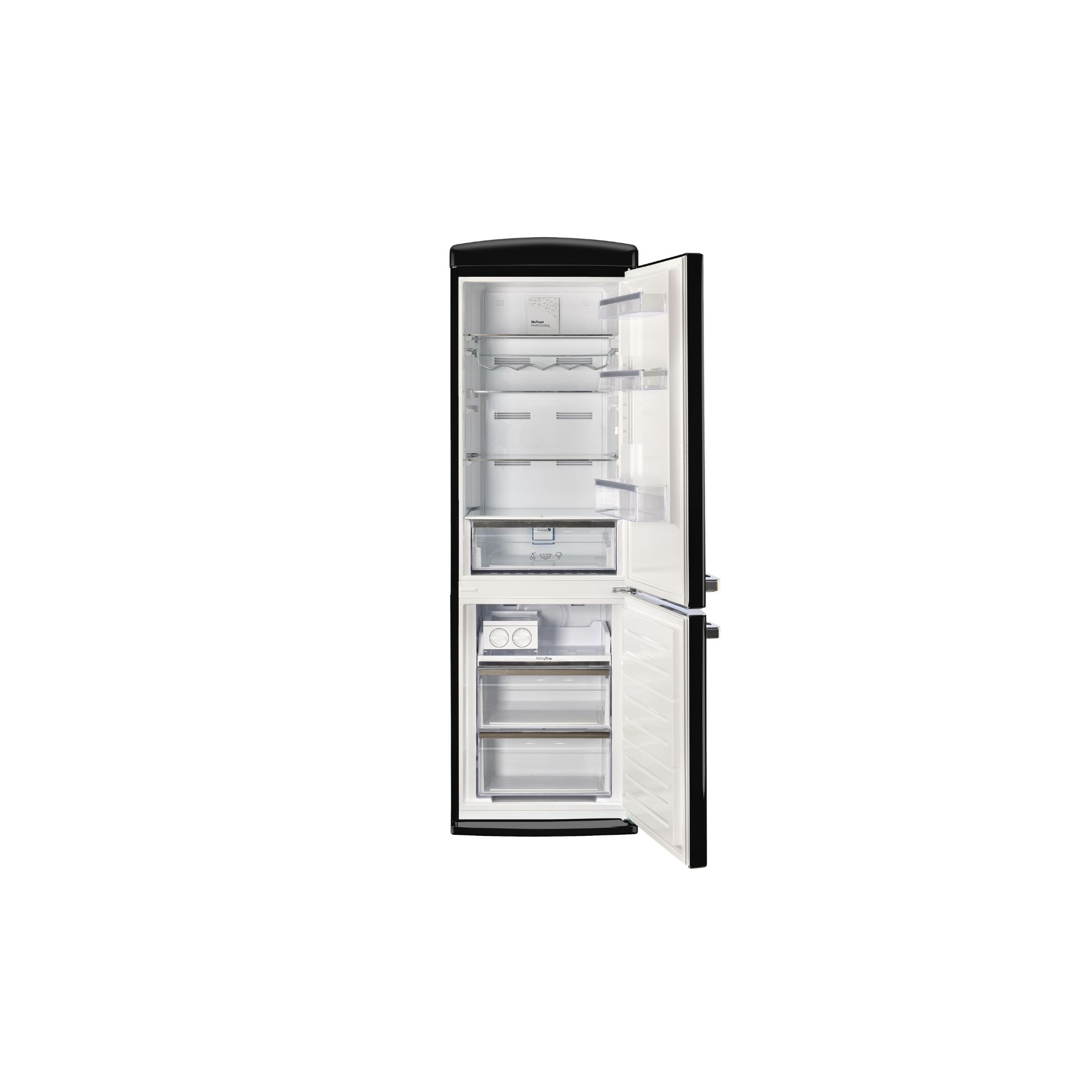 UNIQUE UGP-340L B AC Bottom-Freezer-Refrigerators - View #2