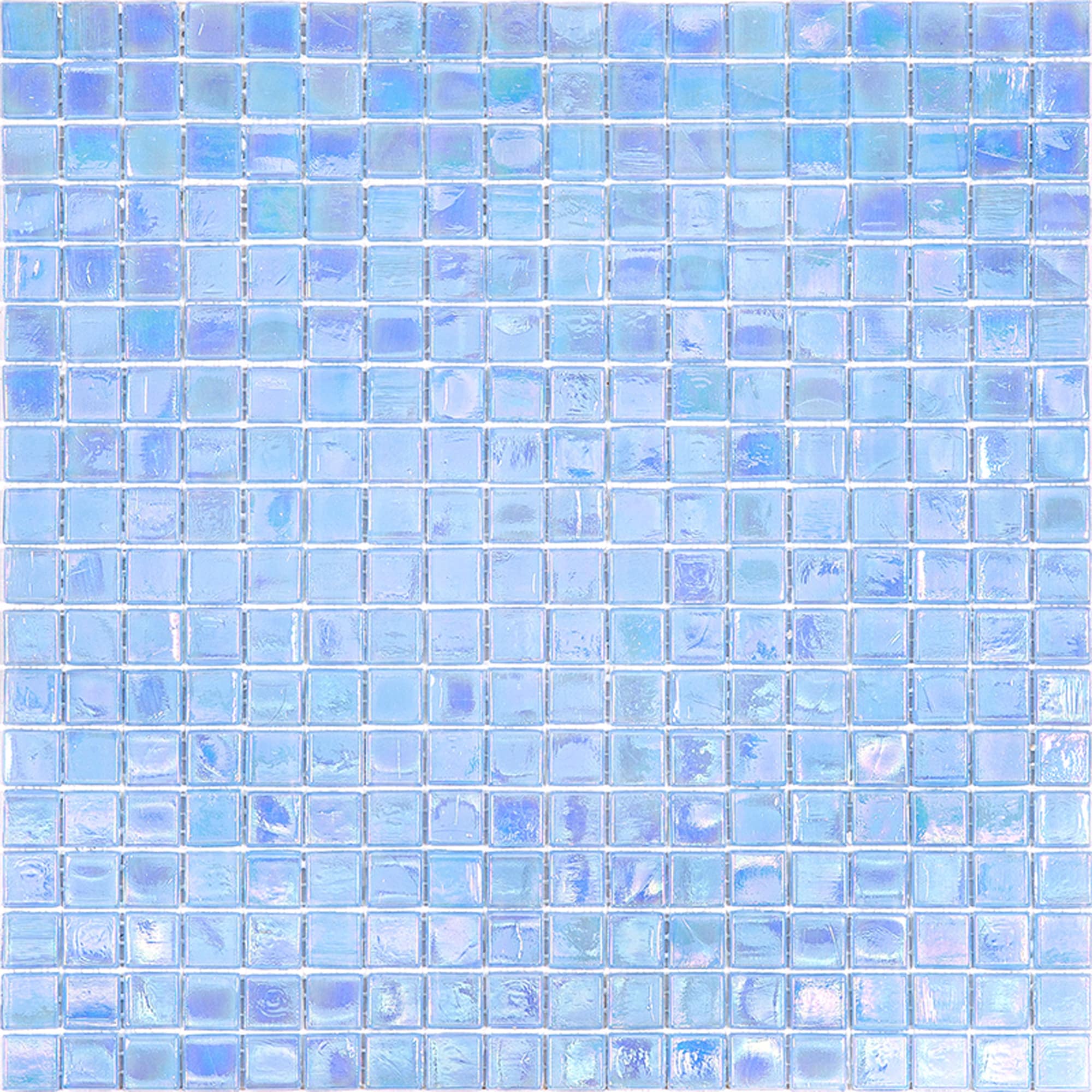 Apollo Tile Skosh Light Sky Blue 11-1/2-in x 11-1/2-in Glossy Glass Uniform Squares Floor and Wall Tile (18.69-sq. ft/ Carton)