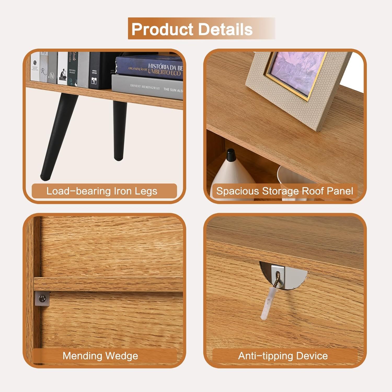 Qeetex GGL-PHK-34EMMAKW bookcases - View #6