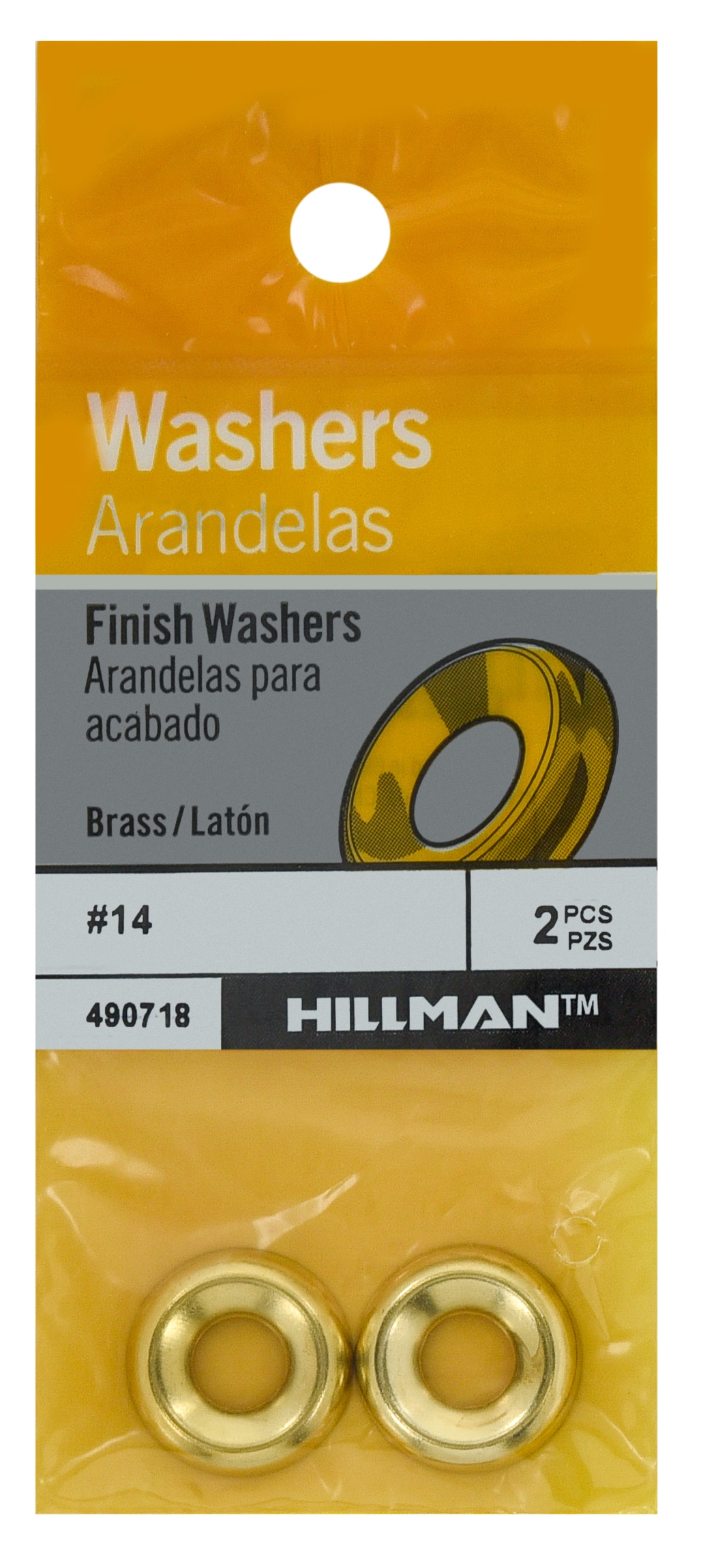100-Piece Hard-to-Find Fastener 014973181628 Finishing Washers 