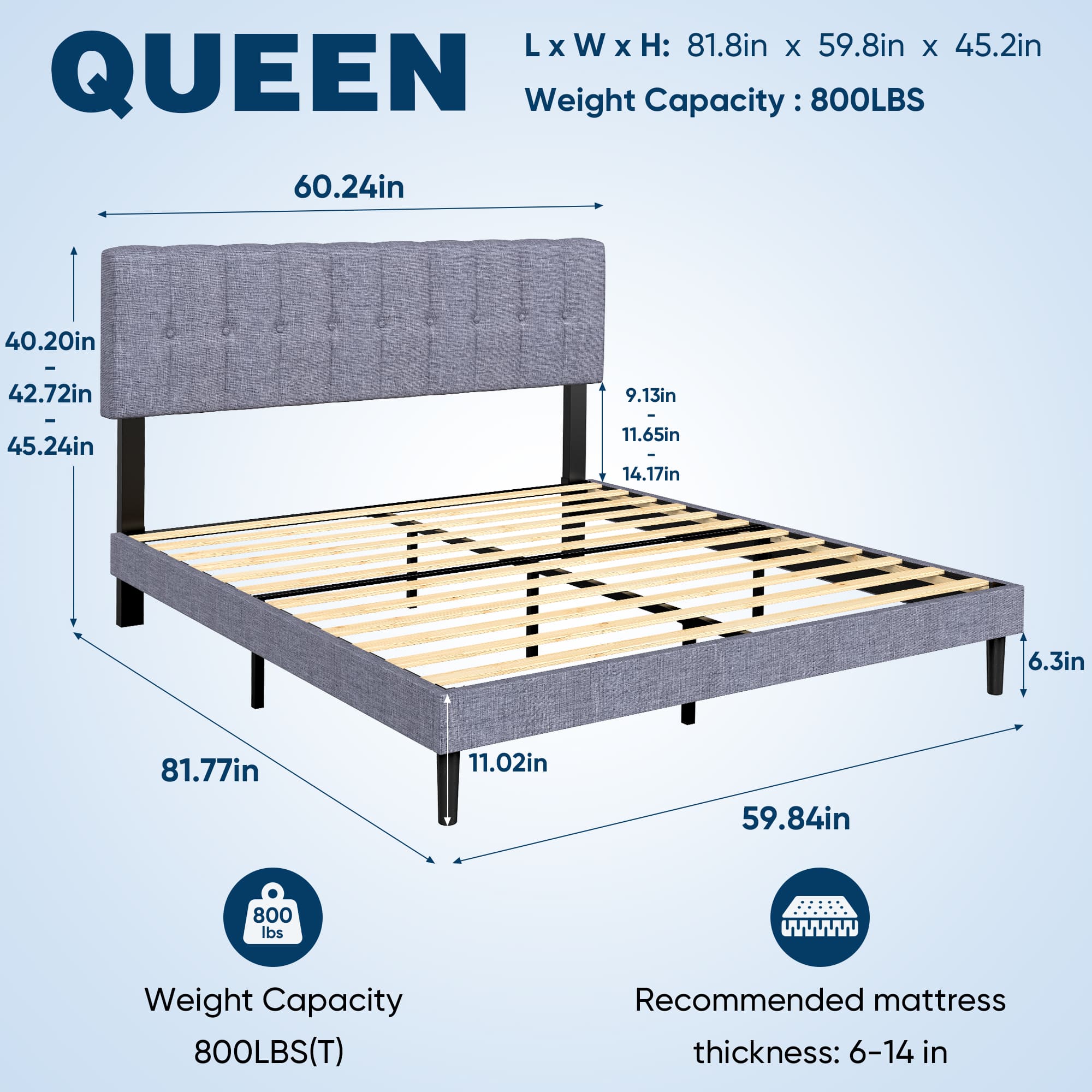 Sweetcrispy L-RBC-J01-GY-Q beds - View #8