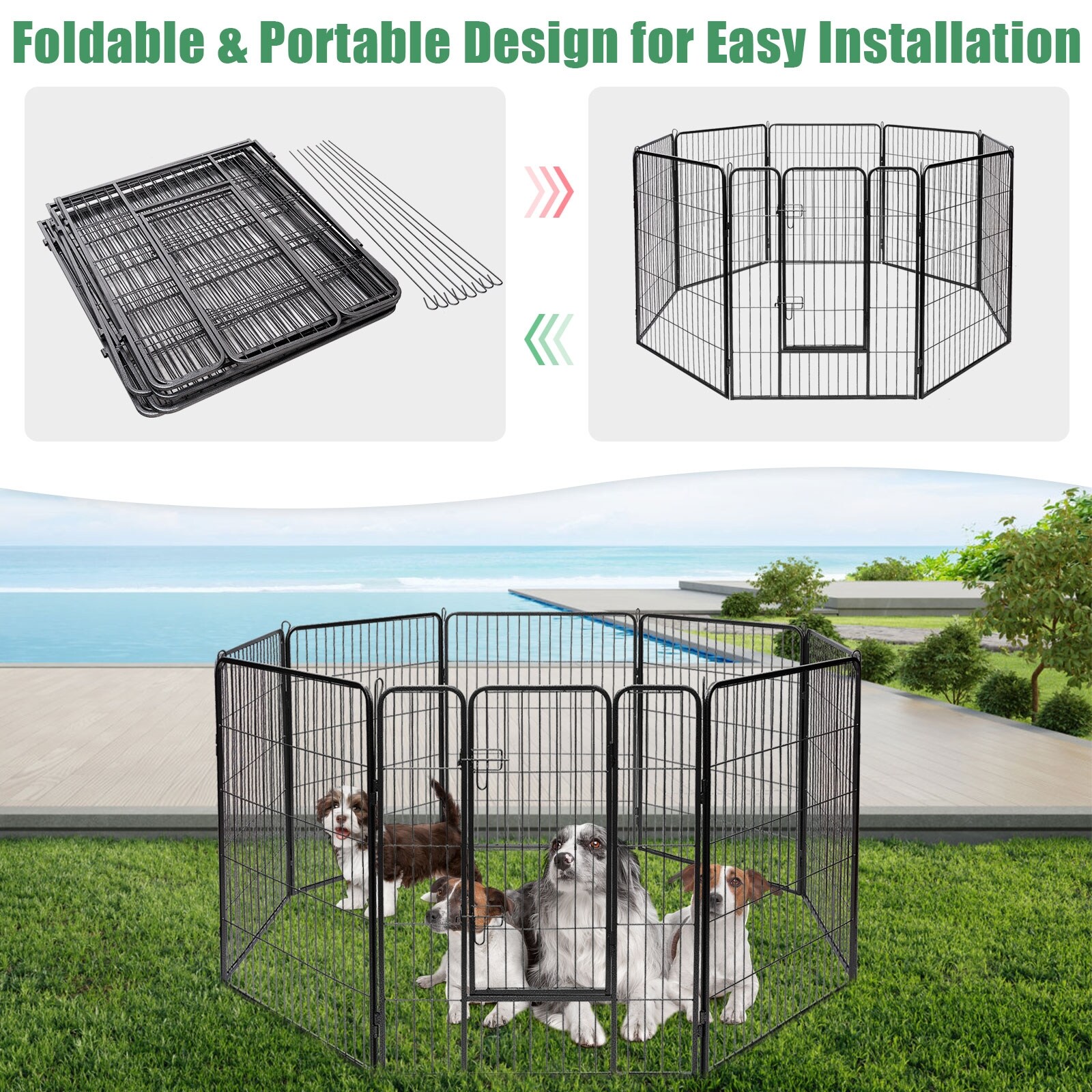 Forclover CJW-PG7067 Pet-Gates - View #4