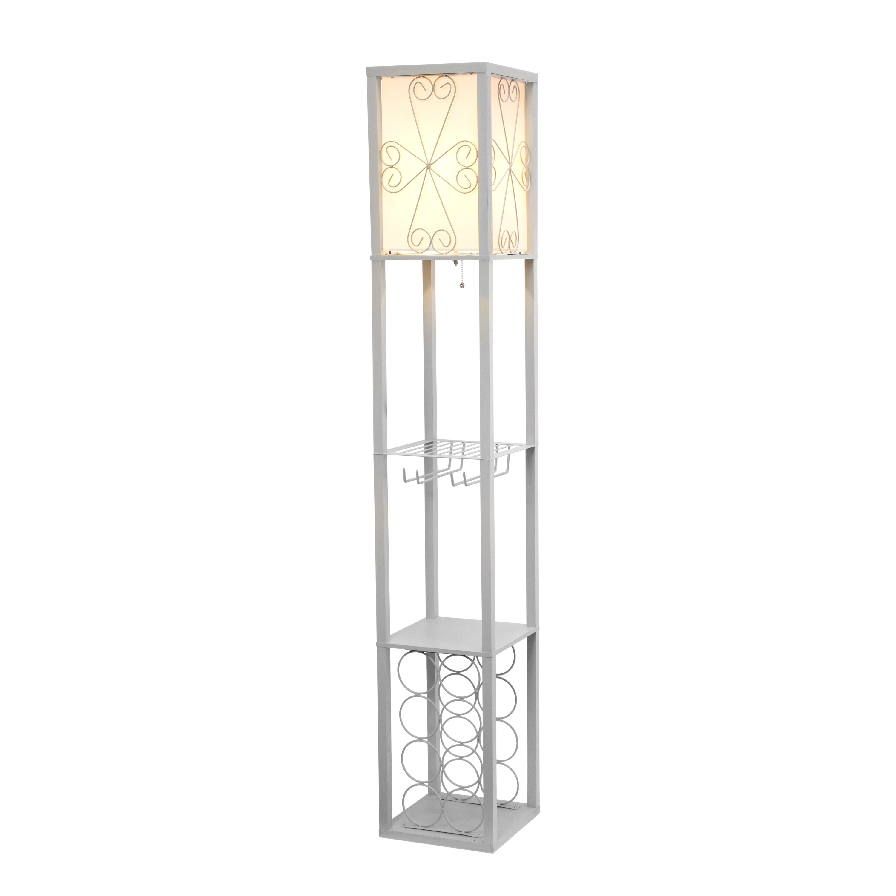 Creekwood Home CWF-3008-GY-LB floorlamps - View #2