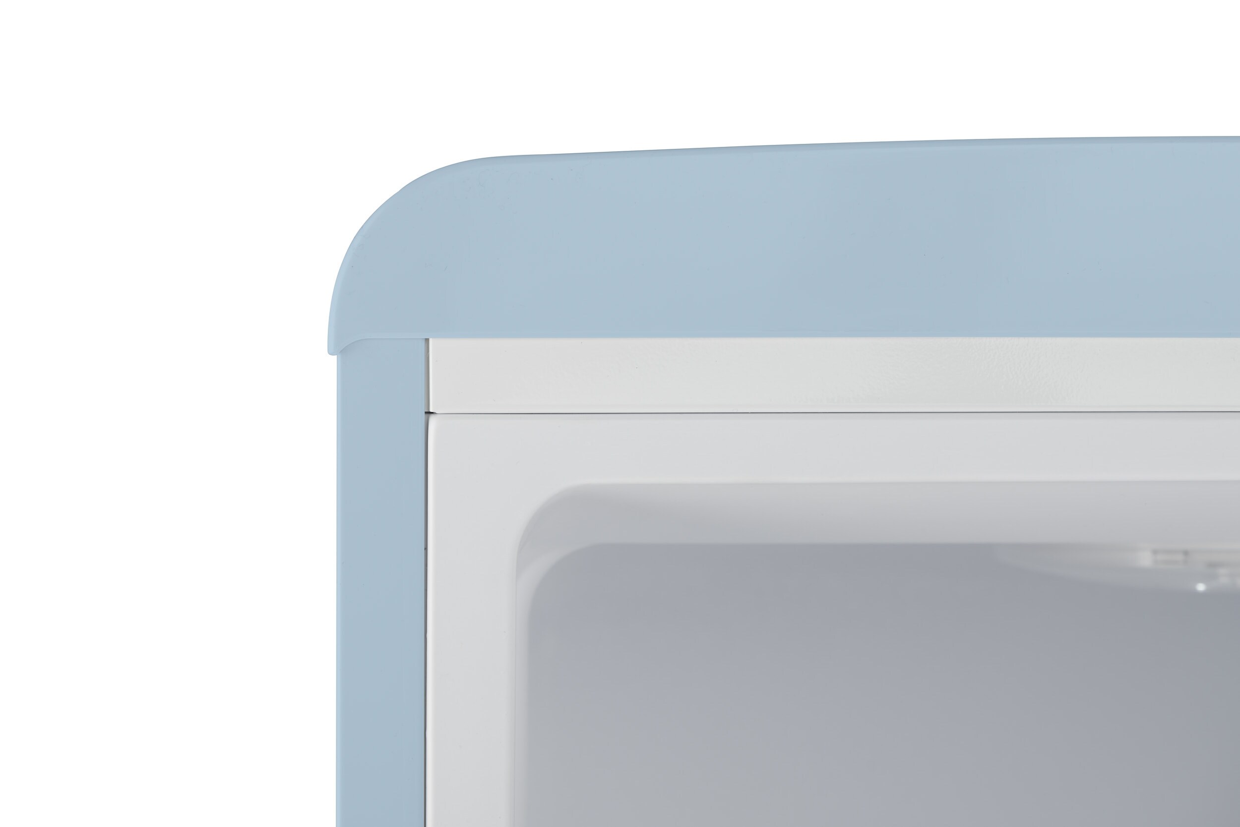 iio Retro FF1 7-cu ft Bottom-Freezer Refrigerator (Light Blue) ENERGY STAR  in the Bottom-Freezer Refrigerators department at