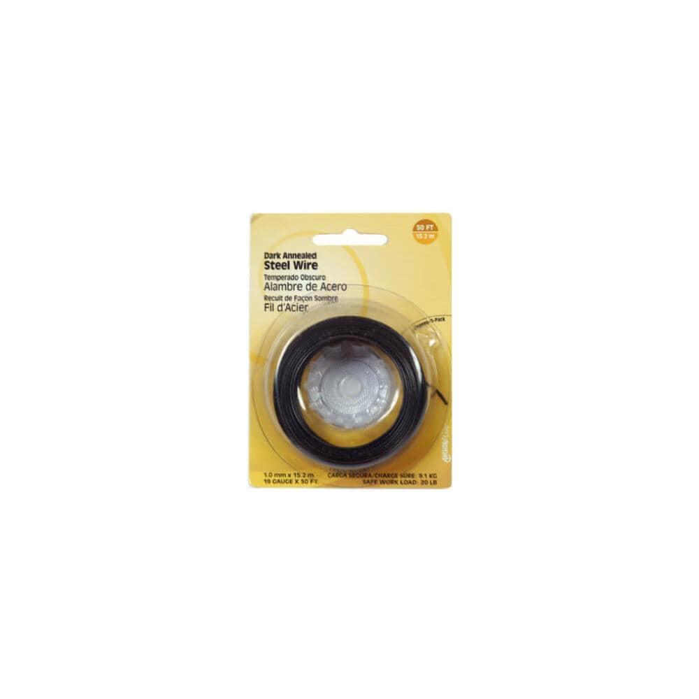  TRVAL18289 Hillman Fasteners 123110 50 ft. 19 -Gauge Dark Annealed Galvanized General Purpose Wire
