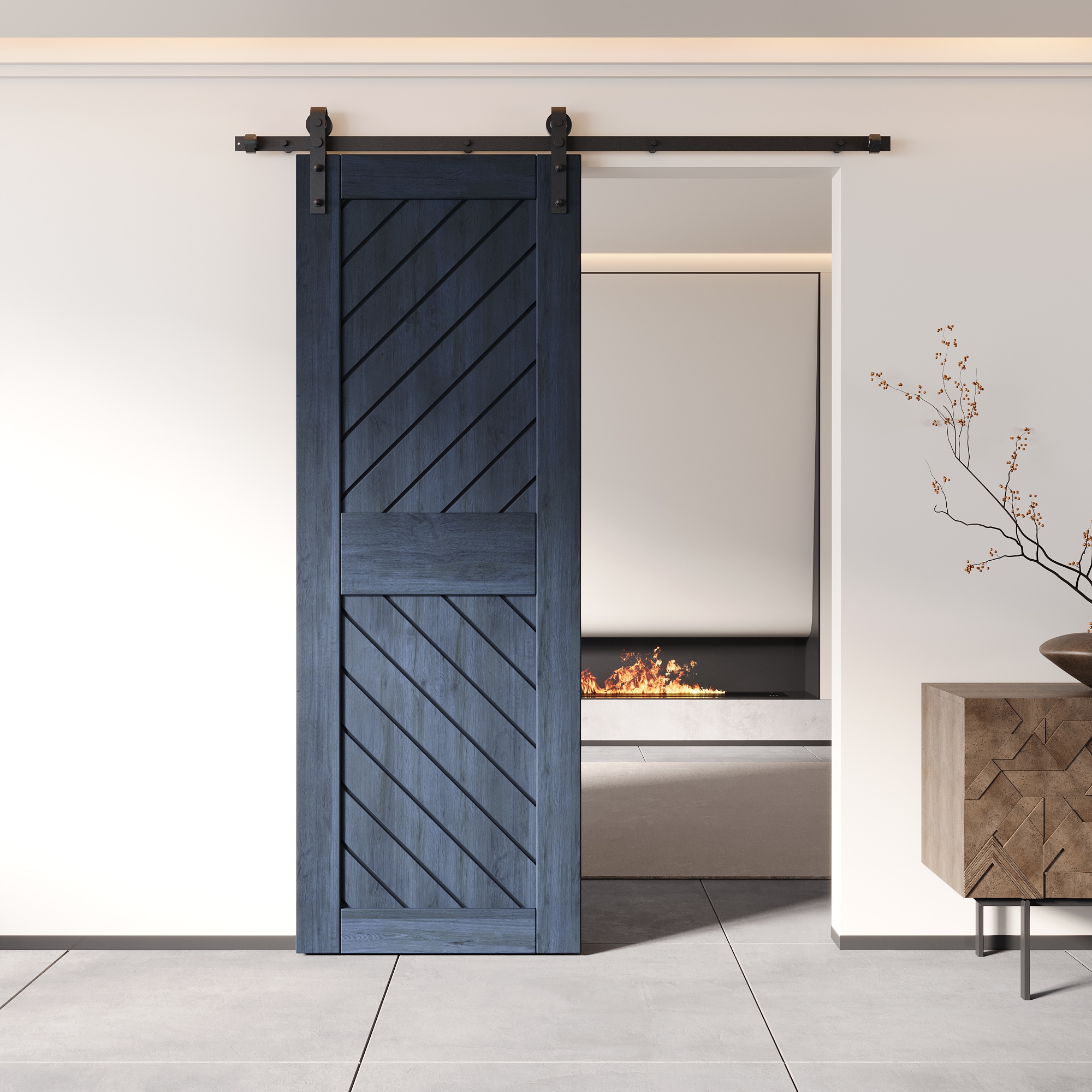 HOMACER XT3-2684-NA Barn-Doors - View #8