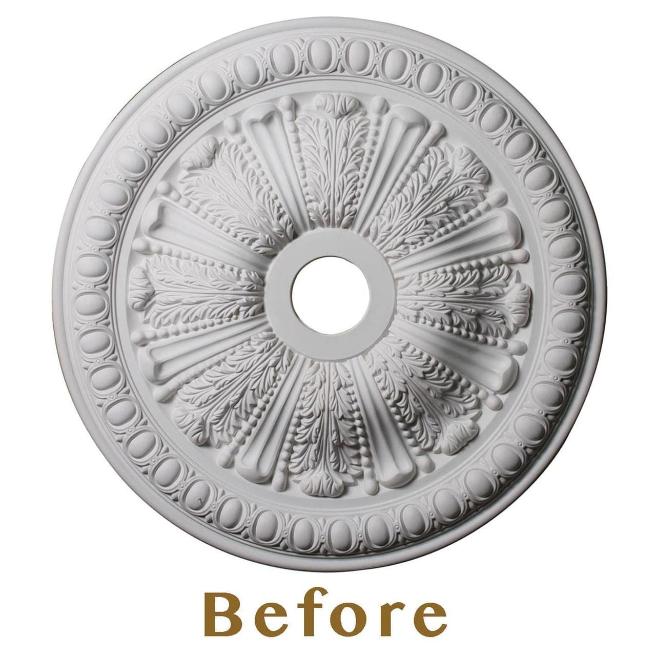 From Plain to Beautiful in Hours CCMF-052-INT-LL Ceiling-Medallions - View #3