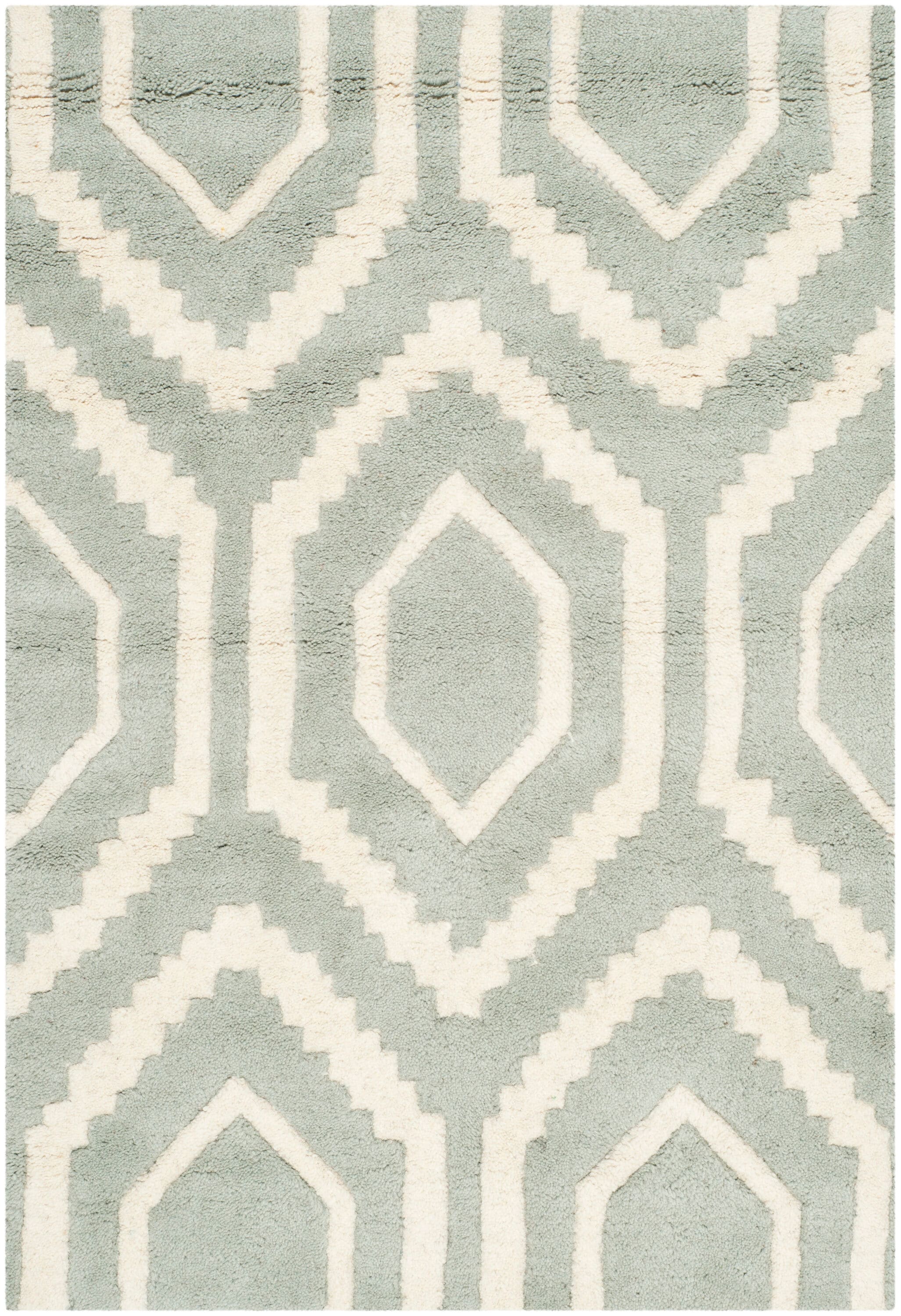 Chatham 731E Grey Ivory 2 x 3 Rectangular Area rug