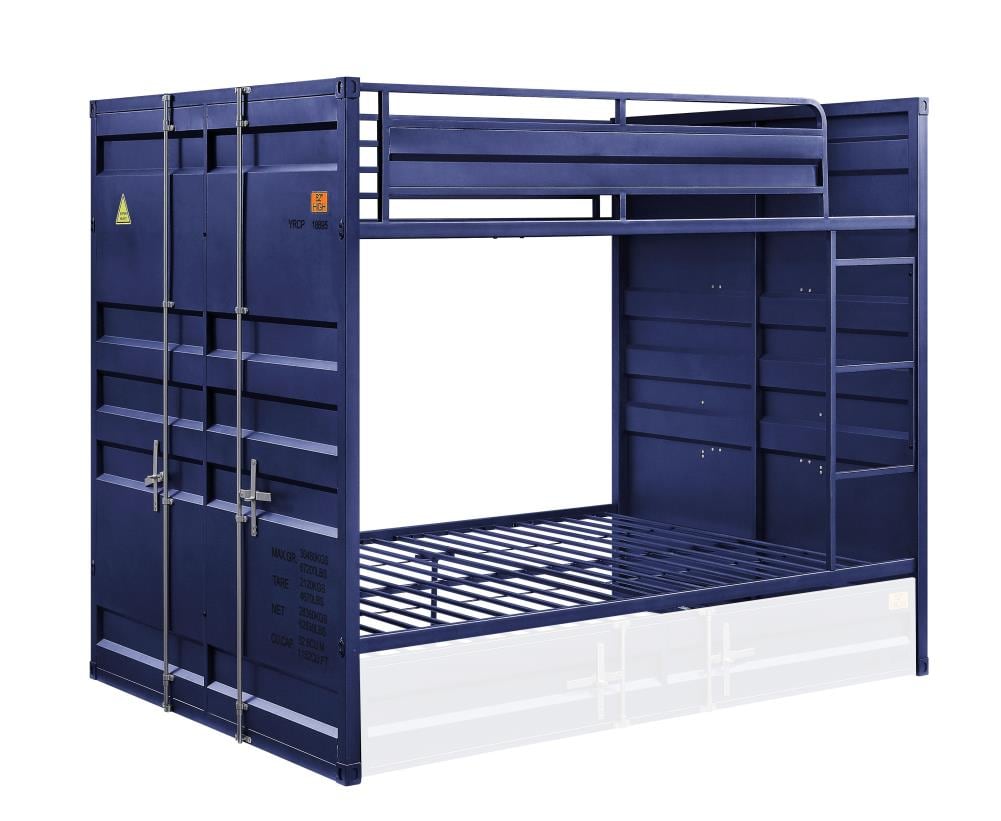 Full Bunk Bed In The Beds, Blue Bunk Beds