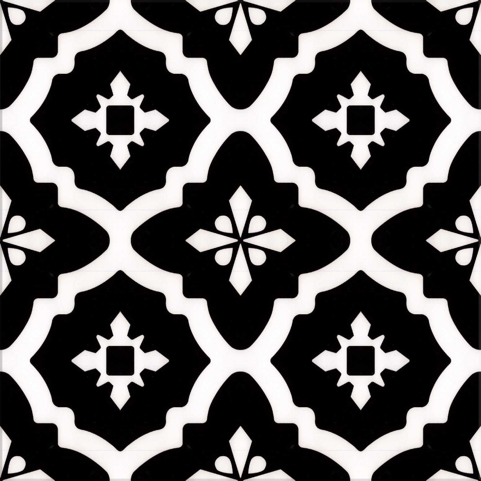 Lucida USA BC-961 Dark Venetian Black Patterned Look 12-mil x 12-in W x 12-in L Waterproof Peel and Stick Vinyl Tile Flooring (36-sq ft/ Carton)