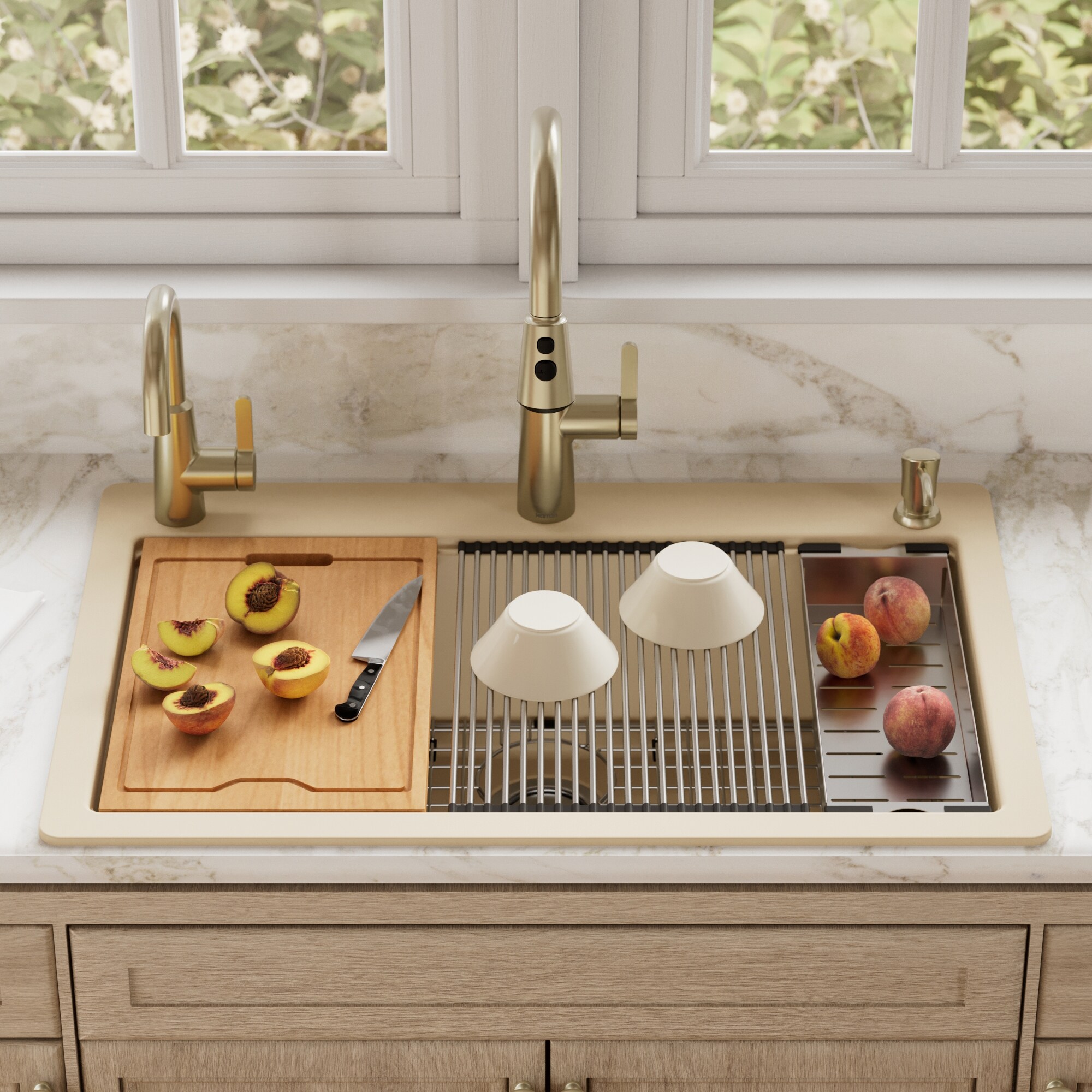Karran QTWS-875-BI Kitchen-Sinks - View #14