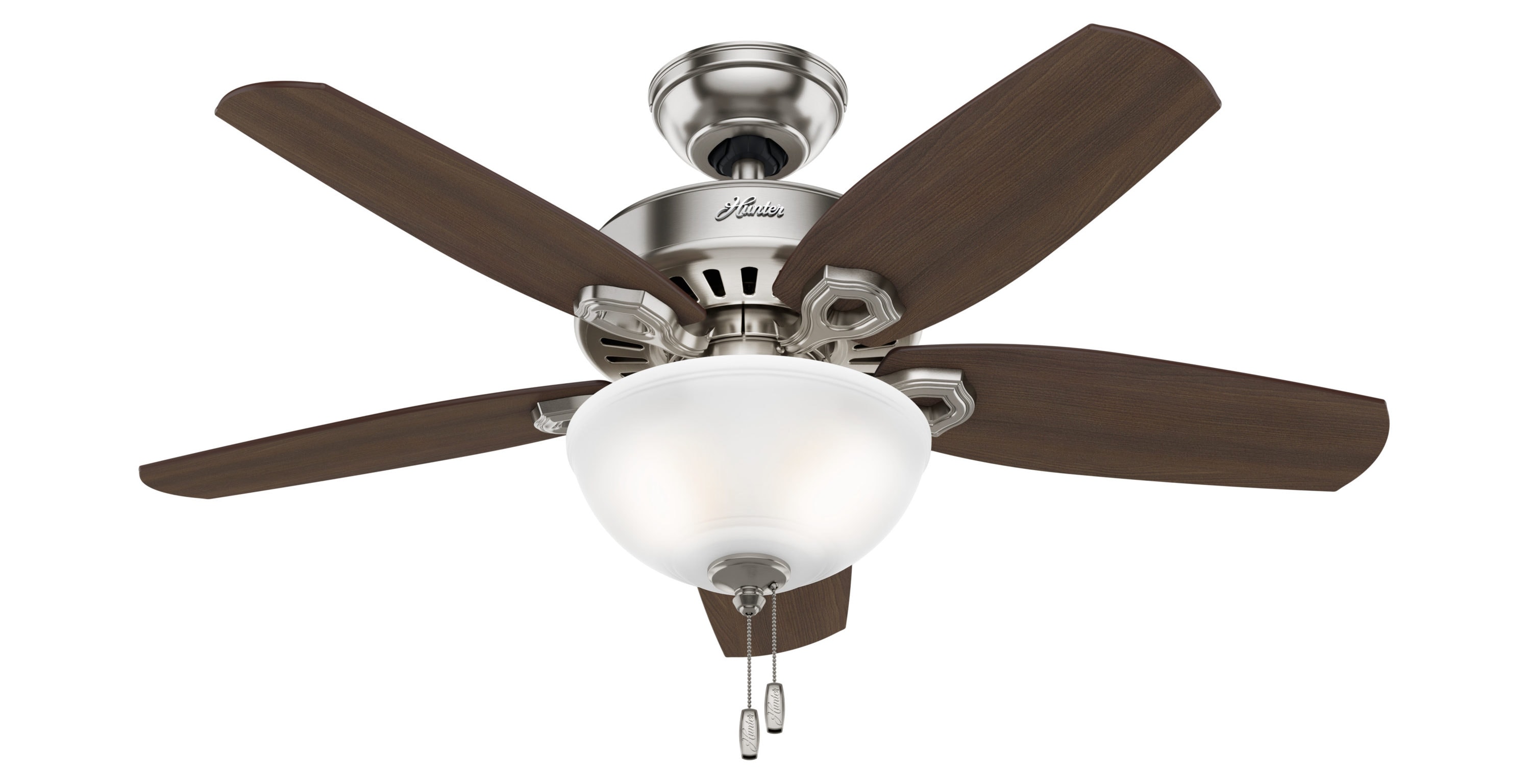 Brushed Nickel Indoor Ceiling Fan