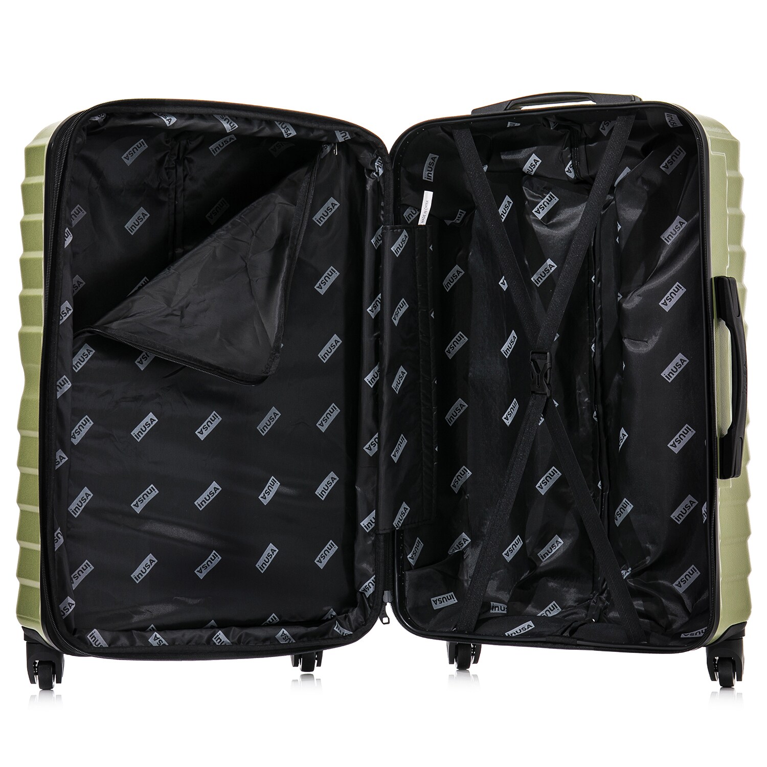 InUSA IUAURSMLXL-GRN Luggage-And-Luggage-Sets - View #4