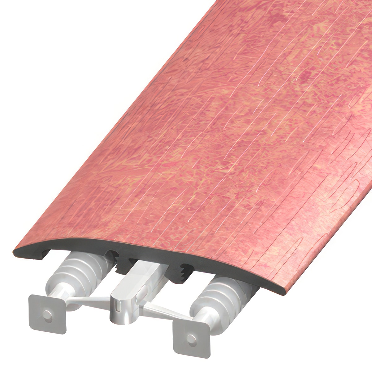Versatrim SLT-116551 P32 Marmoleum Click Seal Marmoleum Click Seal color Honey Suckle 0.25-in T x 2-in W x 94-in L PVC 3-in-1 T-moulding/Reducer/Endcap