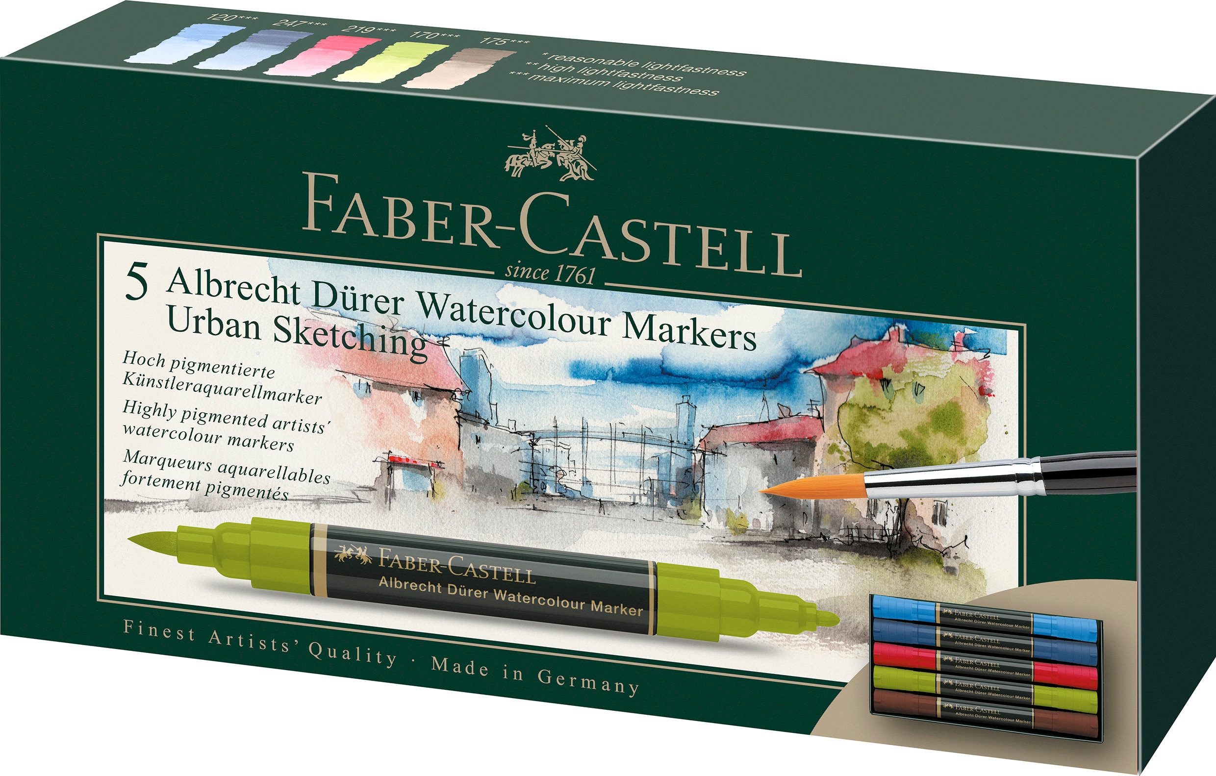 WHY You NEED to TRY Faber Castell WATERCOLOR MARKERS in Your Mixed Media  Art Projects! 