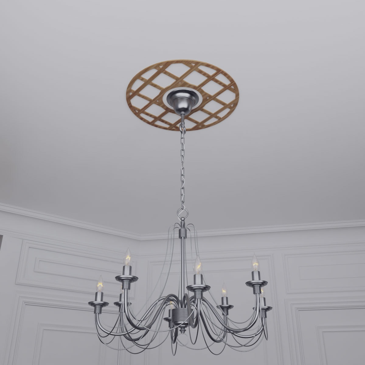 Ekena Millwork CMWP16X16X0250ONWA Ceiling-Medallions - View #11